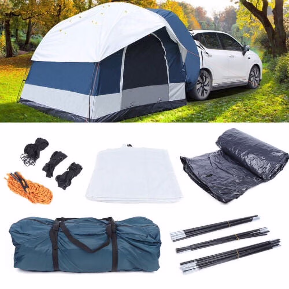 Universal SUV Camping Tent 4 Person Camping Tents Canopy Car Shelter Tent TOP