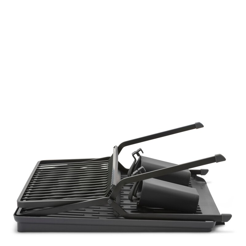 SinkSide sammenleggbart oppvaskstativ 33x42x51 cm svart