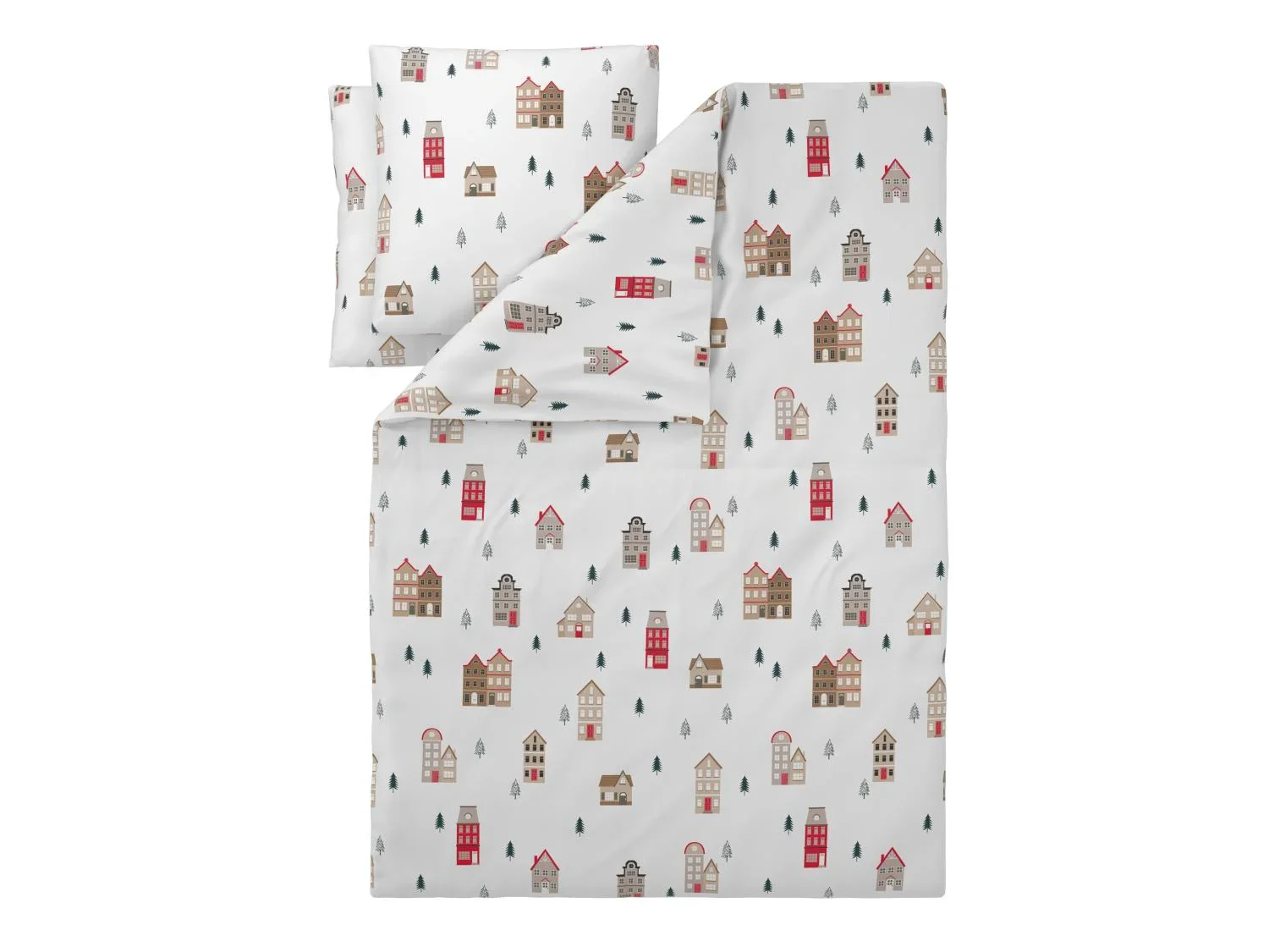LIVARNO Parure de lit en flanelle, 260 x 240 cm