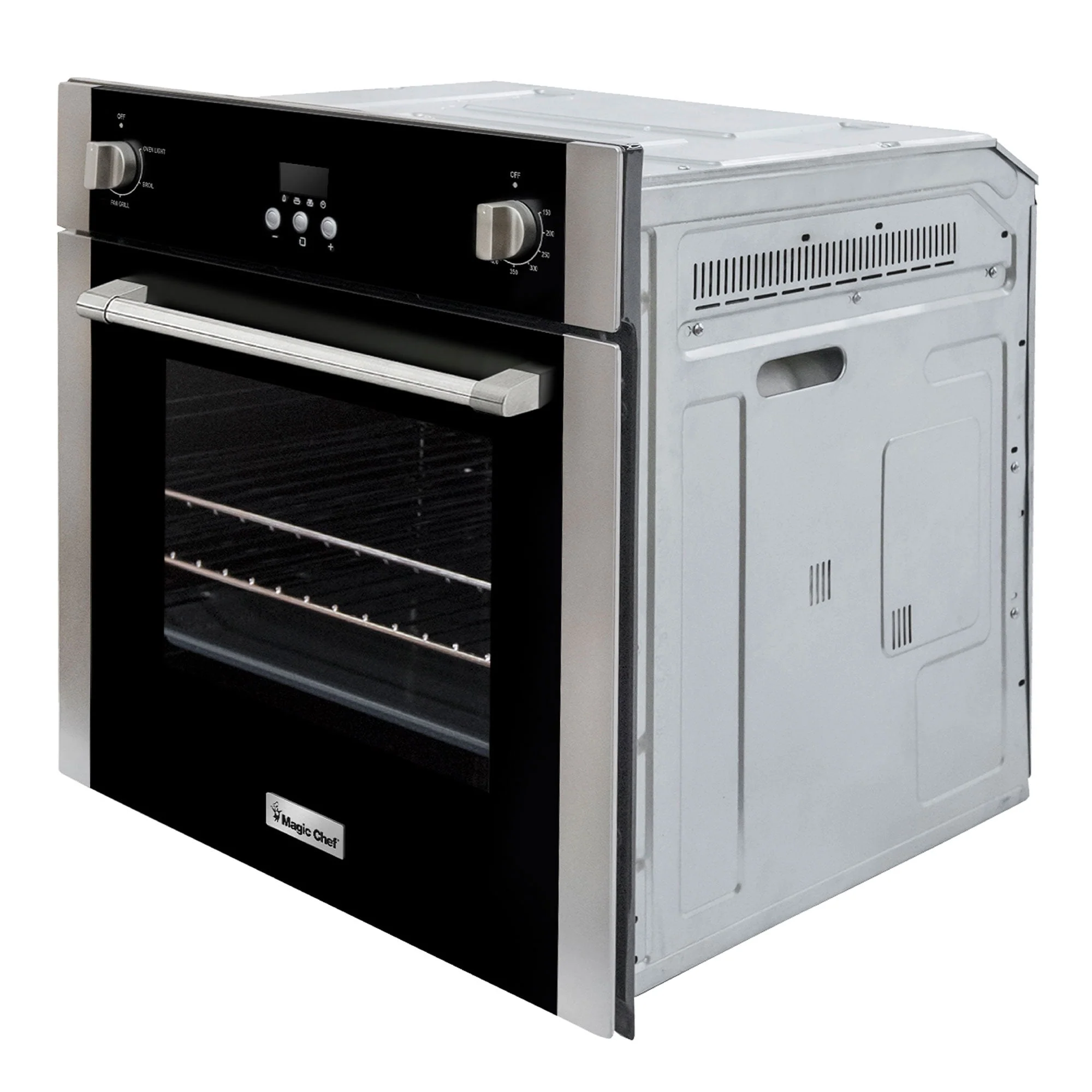 MCSWOE24S 24in 2.2 Cu ft Electric Wall Oven, Assembled Product H 23.4in W 21.8in D 23.4in
