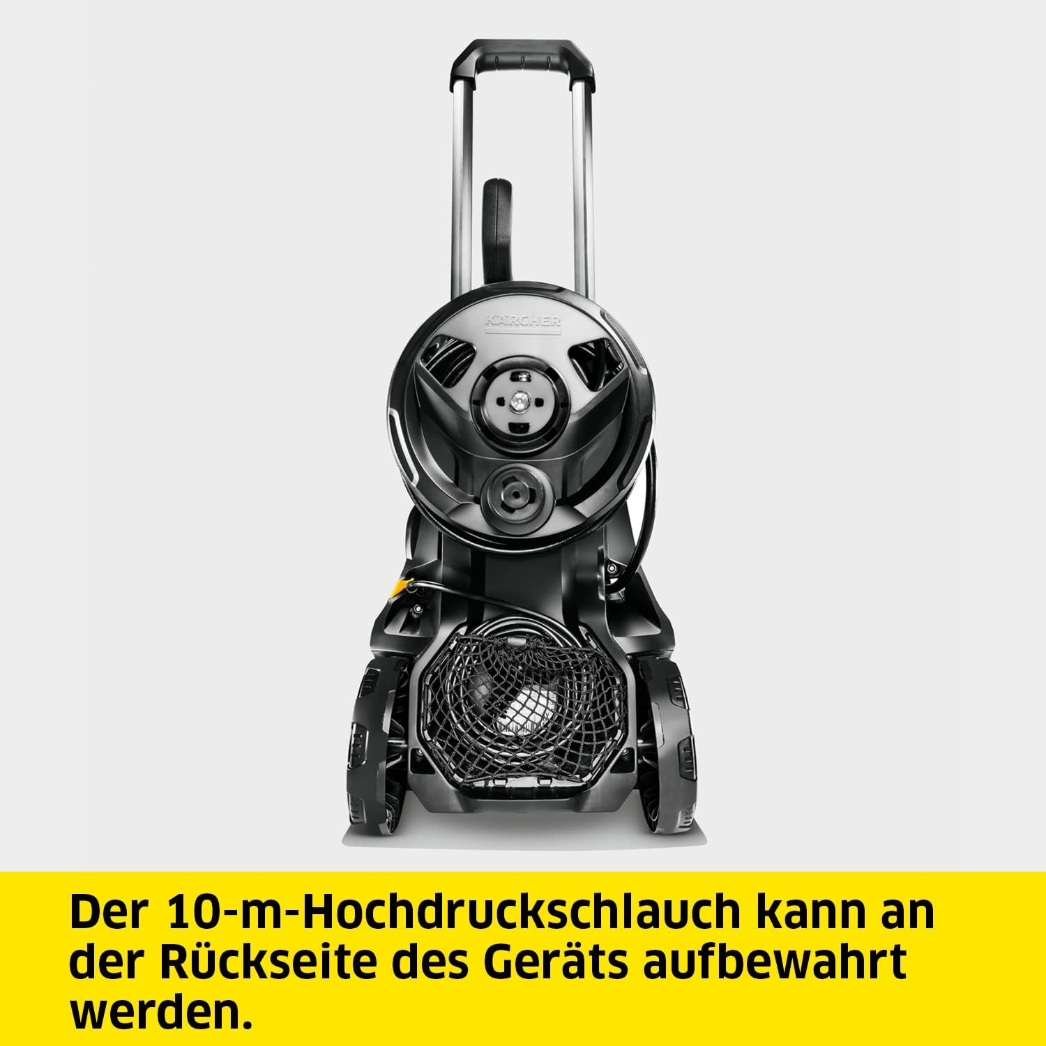 Krcher hogedrukreiniger K 7 Premium Power Home, druk: 180 bar, debiet: 600 l/h, oppervlaktecapaciteit: 60 m/h, vermogen: 3.000 W, slanghaspel, met pistool, vuilvreter, spuitlans