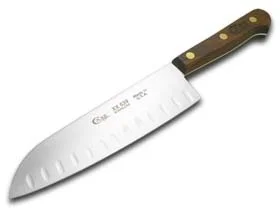 Case XX Solid Walnut Kitchen Knife Set, Stainless Steel Blades, Full Tang, 9 - Piece
