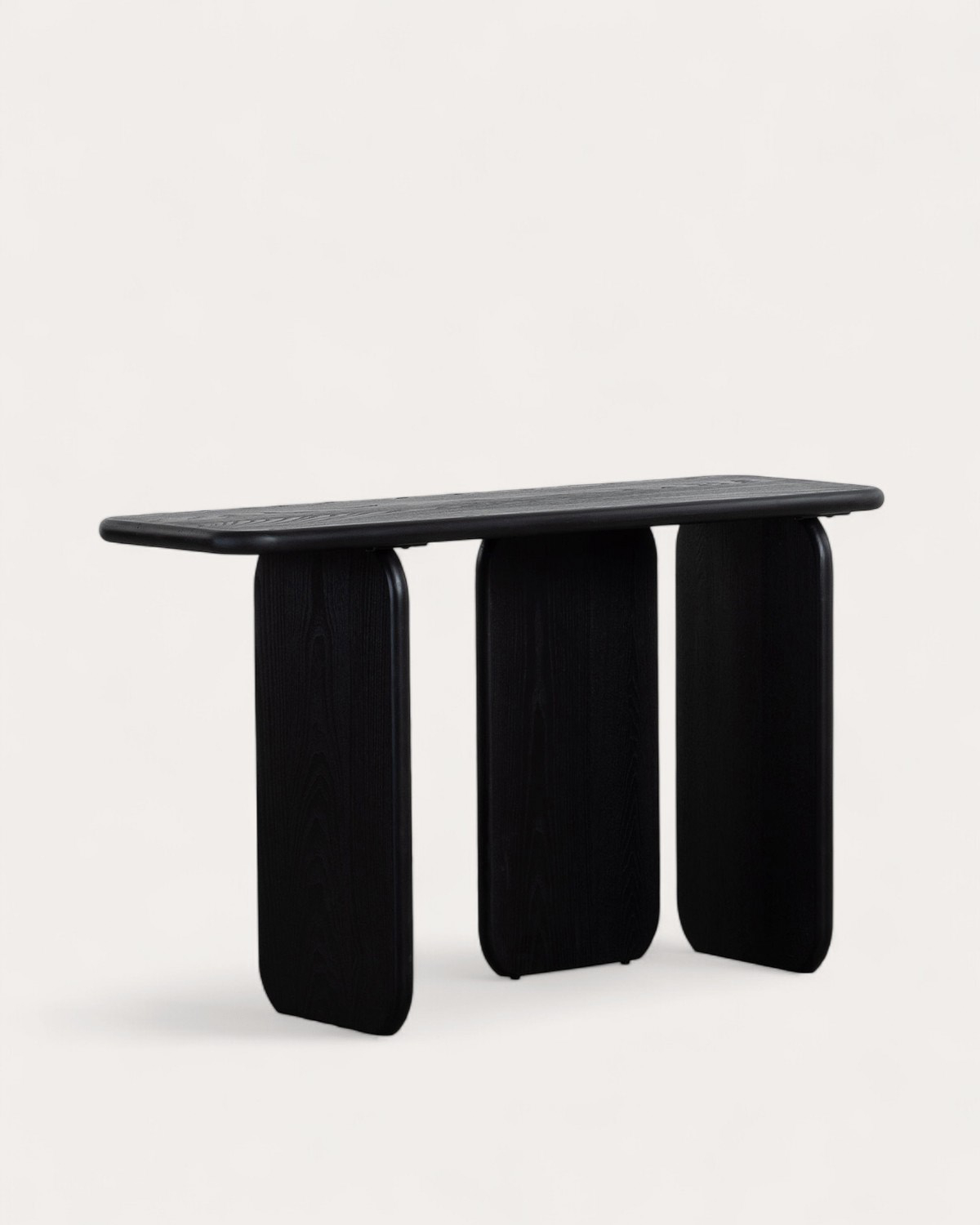 Kuroen - Consola de Madera de Pino y Madera de Olmo (130x40 cm) Kuroen