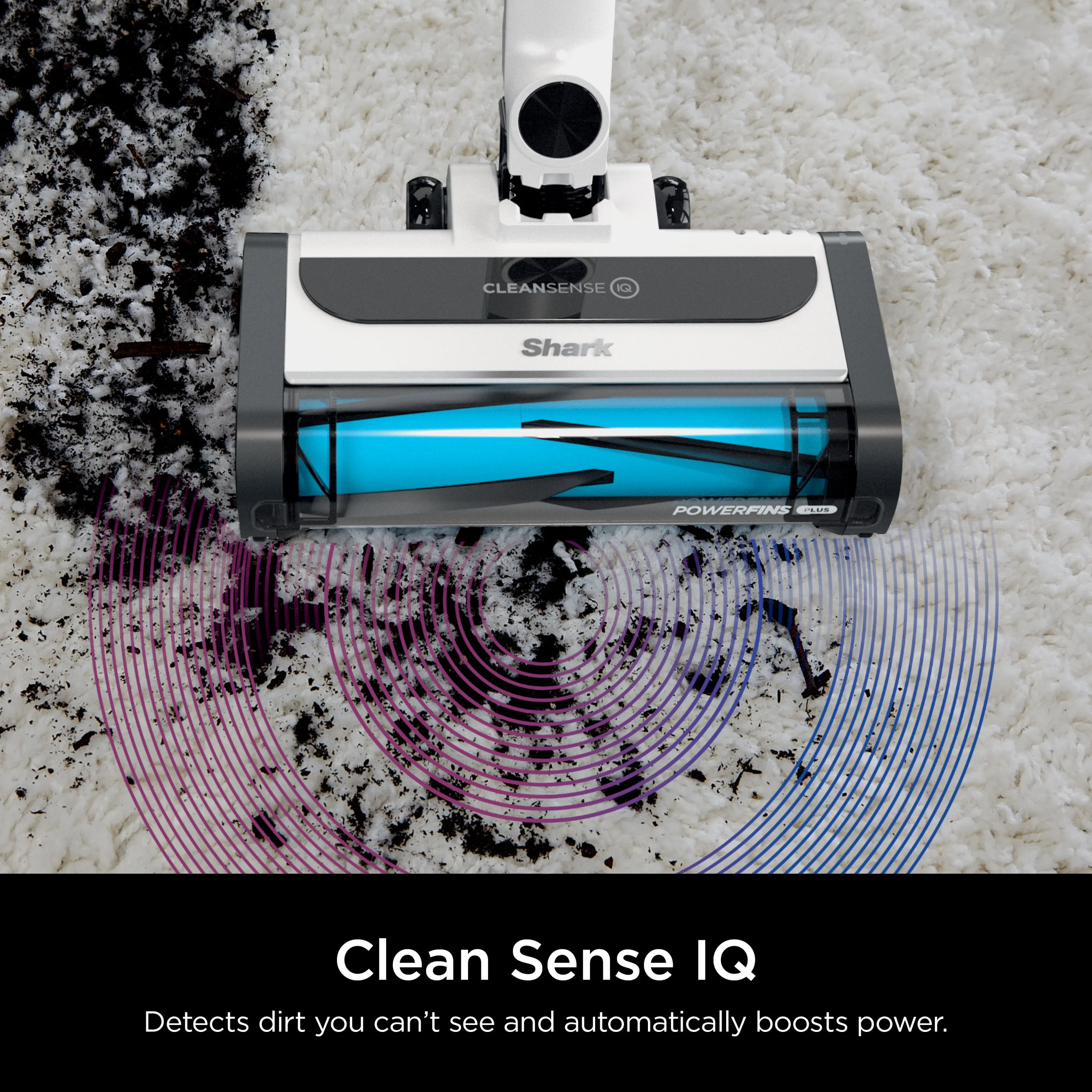 Cordless Pro Stick Vacuum with Clean Sense IQ Technology, Power Fins PLUS Brushroll, Crevice Tool Included, HEPA Filtration, IZ540H - Image 3