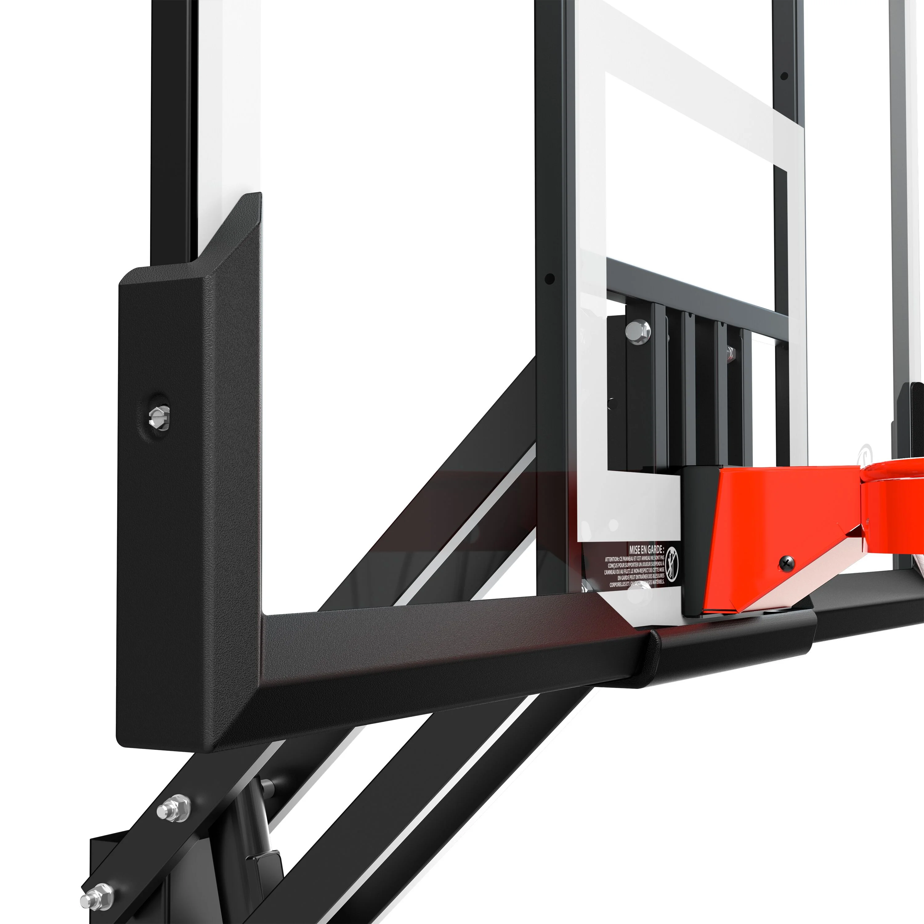 54 In. Performance Acrylic U-Turn? In Ground Basketball Systems Hoop - Image 6