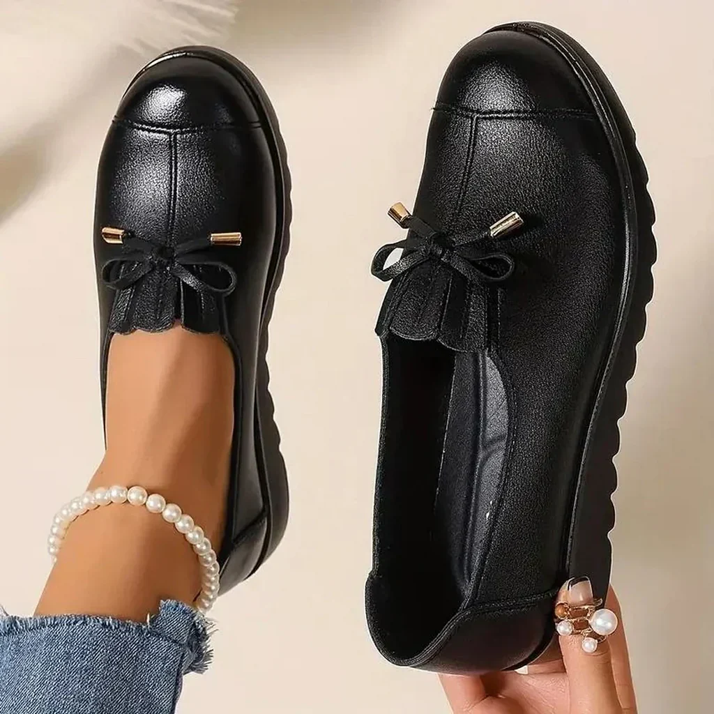 Mocassins confortables à enfiler pour femmes