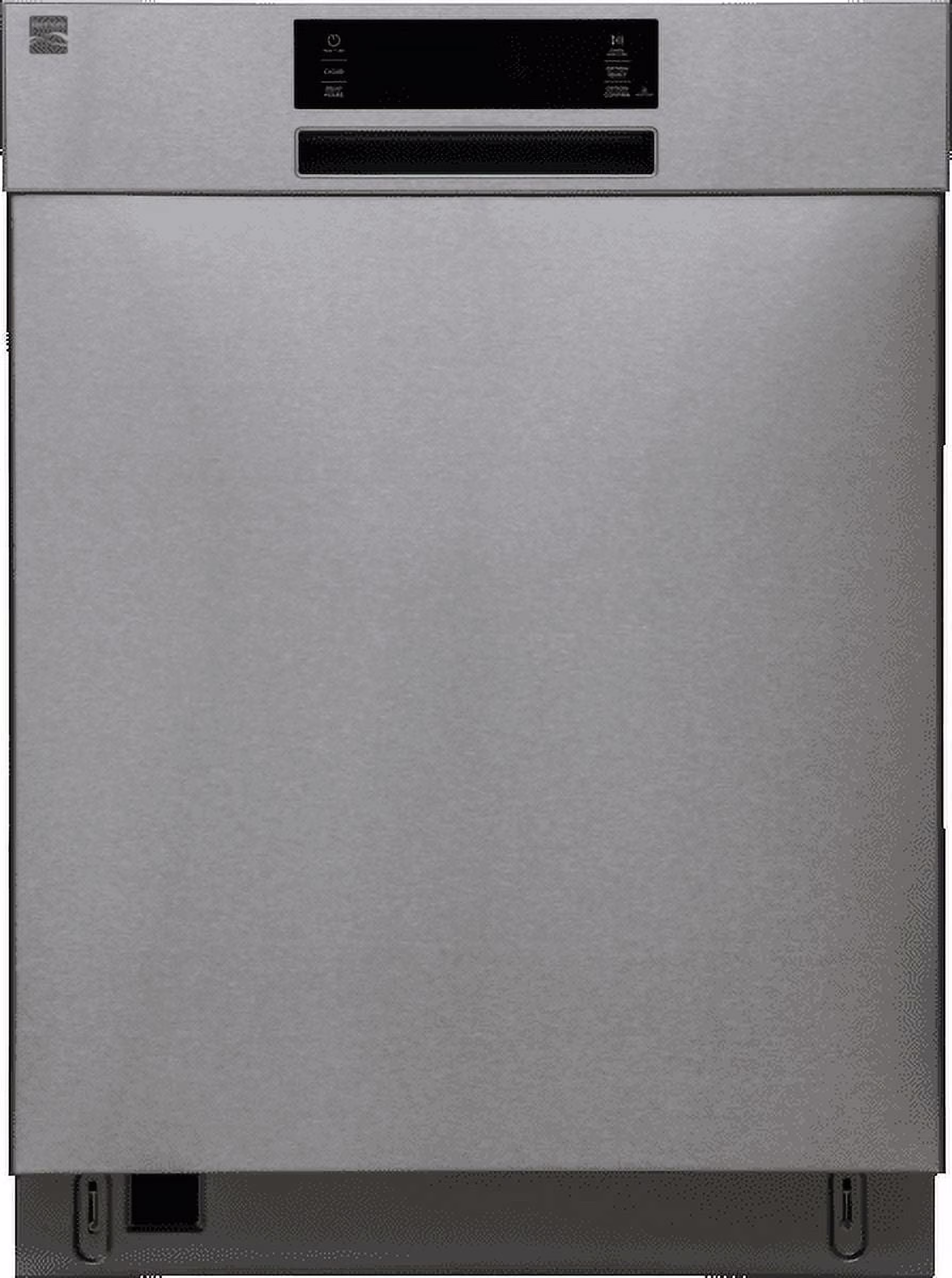 24�?Built-In-Dishwasher w/ 3rd Rack Turbo Dry-SS Pocket handle(Stainless Steel)