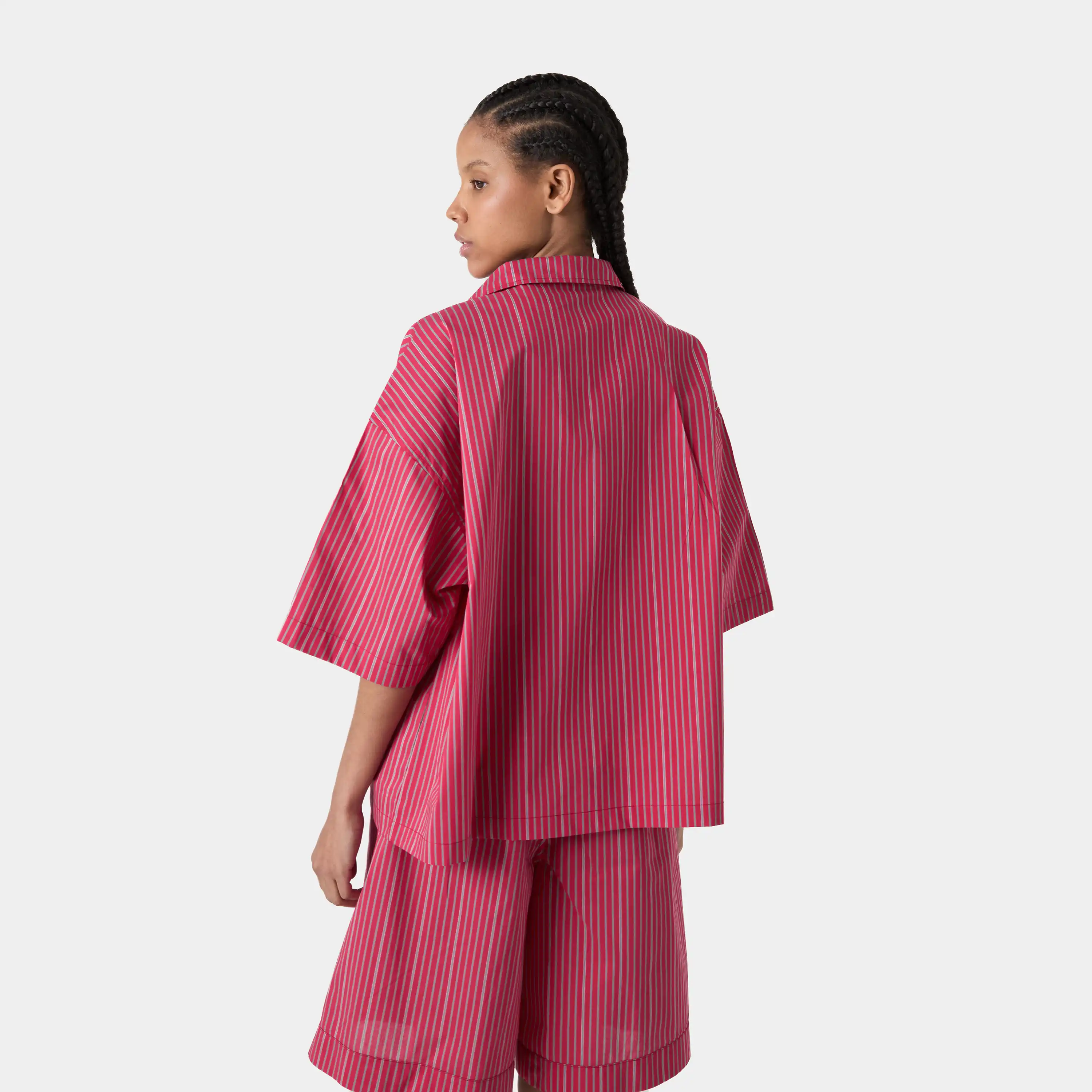 Pyjama Boxy Top Red