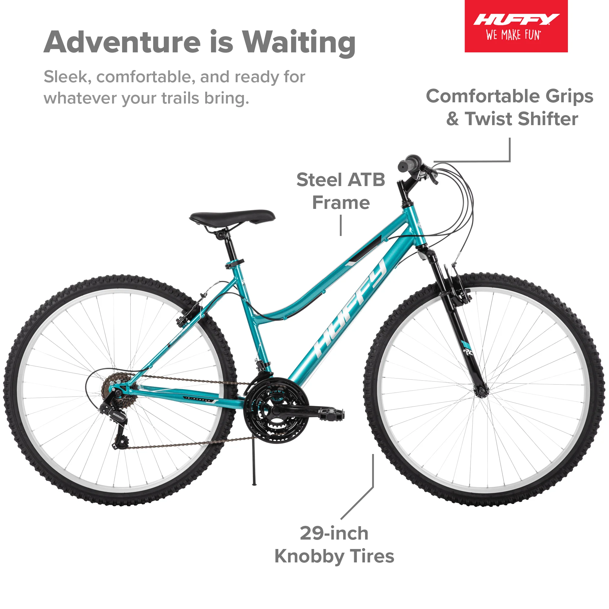 Huffy 29 In. Rock Creek Women'S Mountain Bikes, Blue