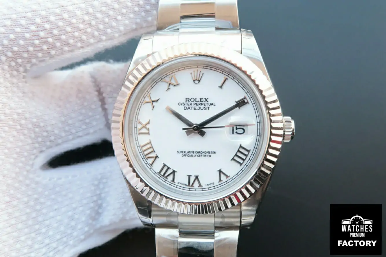 Rolex Datejust M126334-0023 EW Factory White Strap
