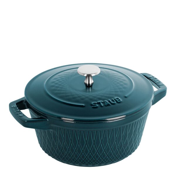 Twister støpejernsgryte 24 cm 4L la mer