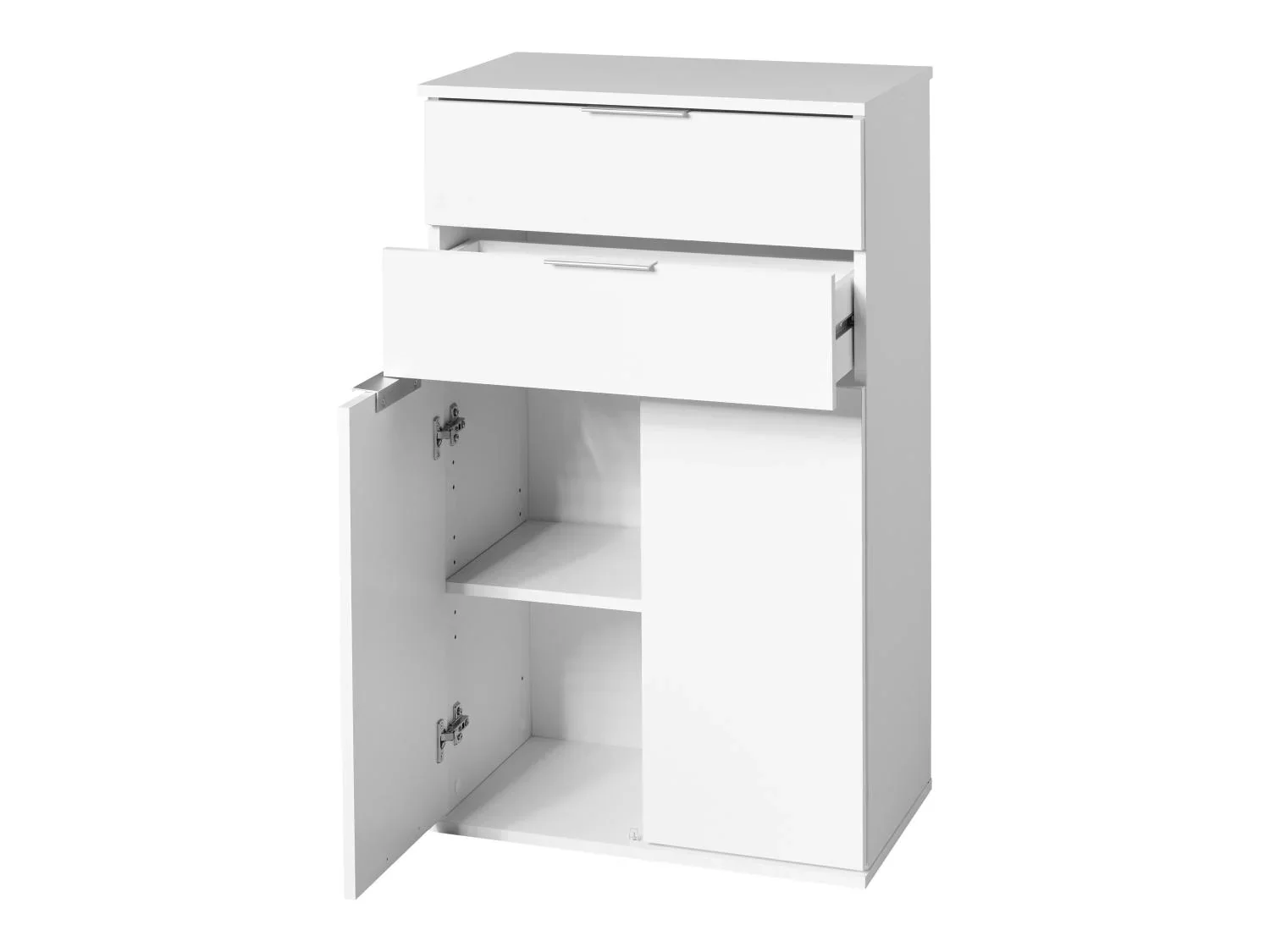 LIVARNO home Meuble bas Liverpool, 32,9 x 57,6 x 94,8 cm, blanc