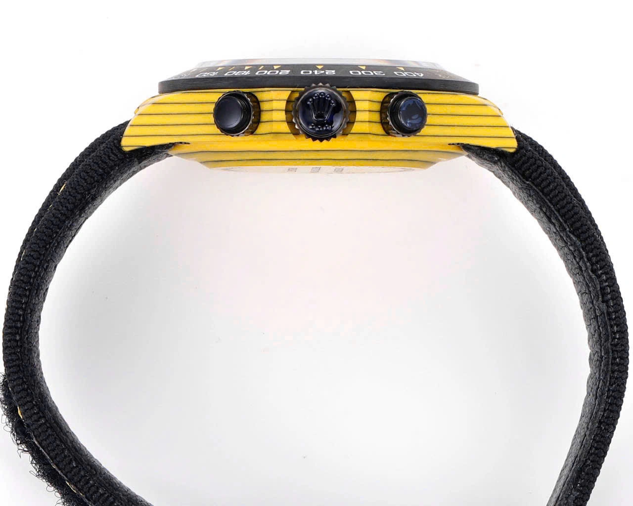 [Super Clone]Rolex Daytona DIW Carbon Yellow “BUMBLEBEE” 40mm Replica 1:1 – Top Quality Version