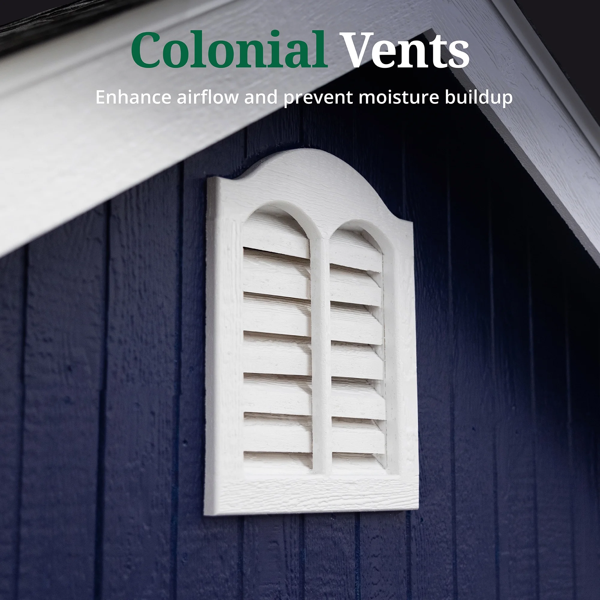 8x8 Colonial Williamsburg Shed with Operable Windows, Outdoor Wood Storage Do-It-Yourself Precut Kit(8 x 8/Without Floor) - Image 8