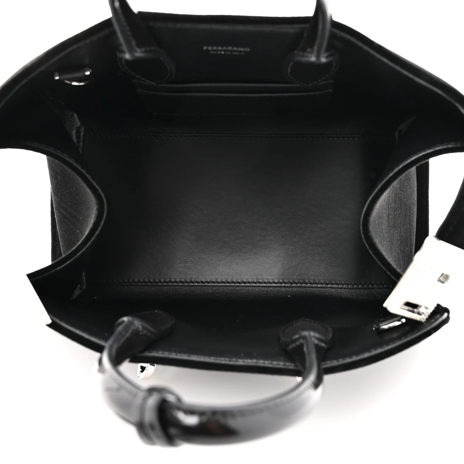 Velvet Strass XS Hug Bag Black