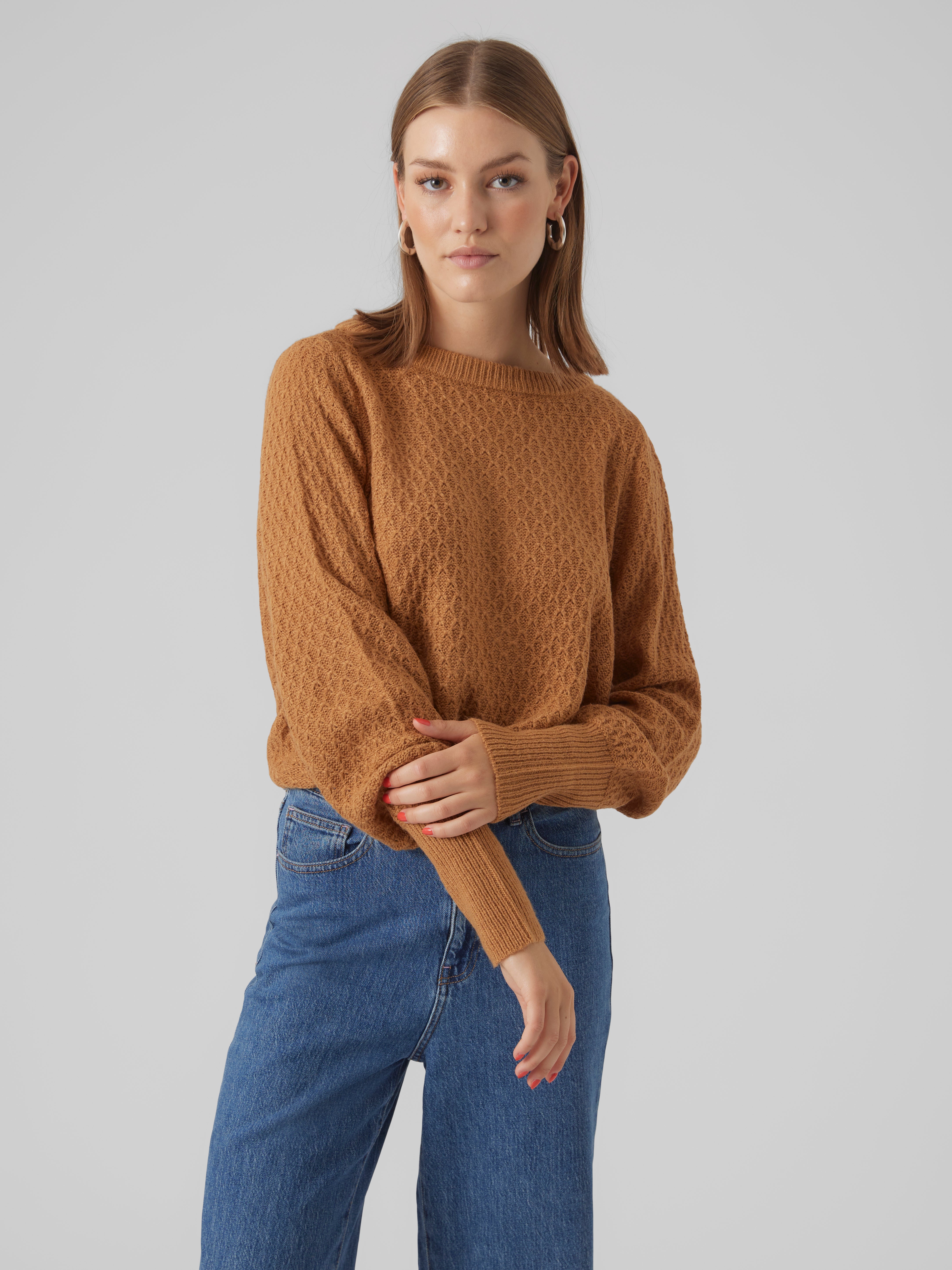 VERO MODA® VMWAFFY Knitted pullover