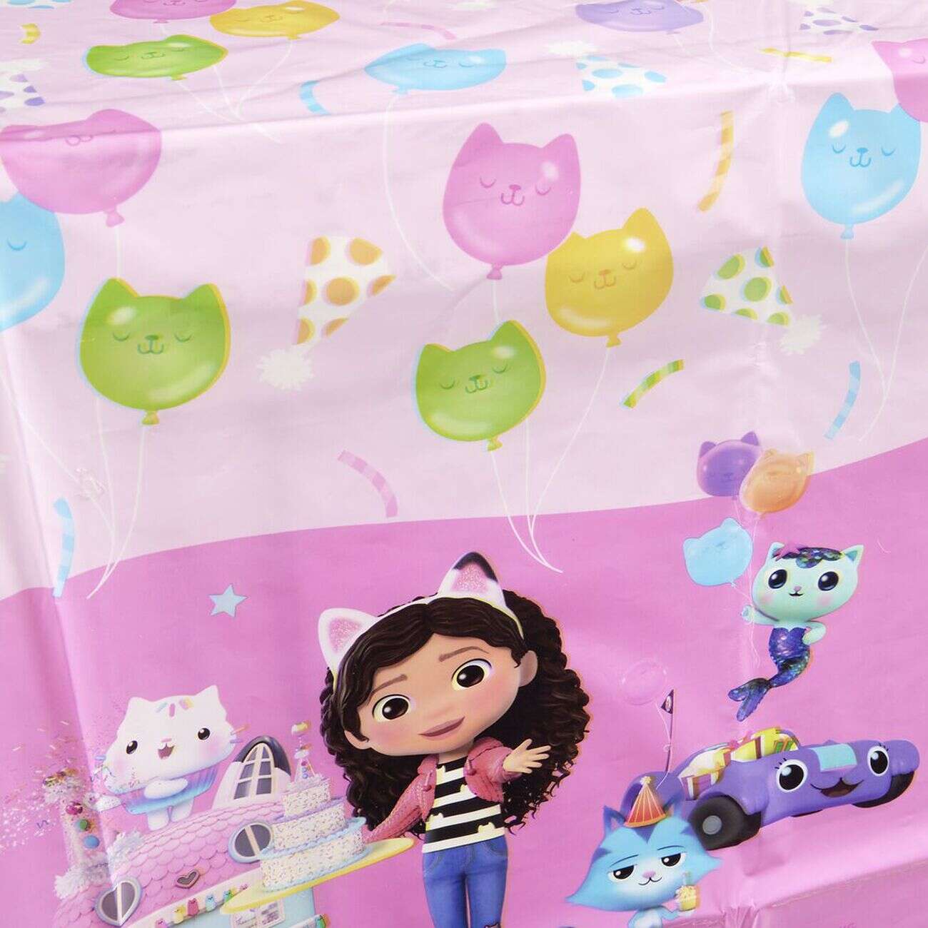 Nappe rectangulaire Gabby's Dollhouse plastique 120x180cm
