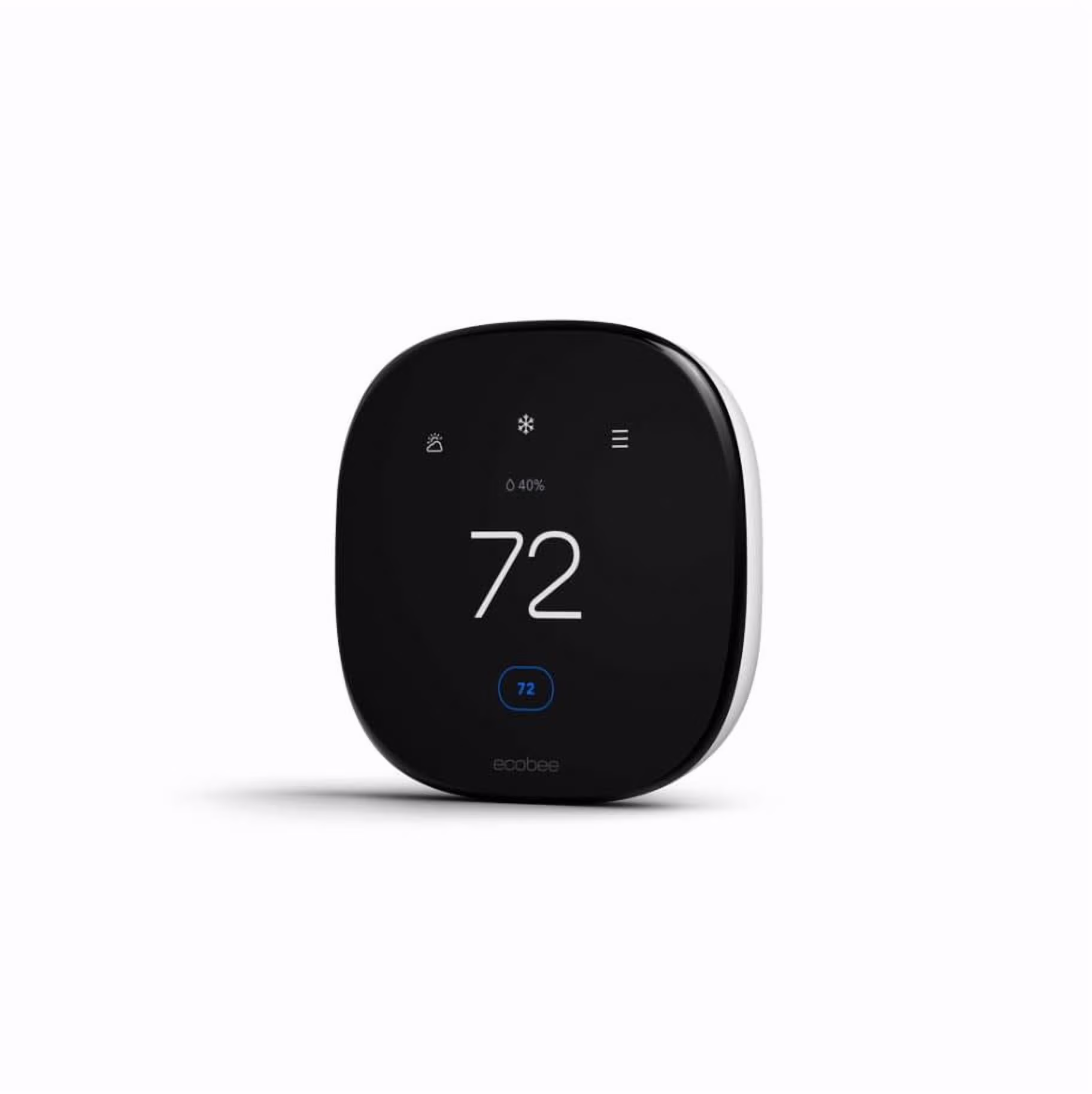 Smart Thermostat Enhanced Works with Alexa(Black)