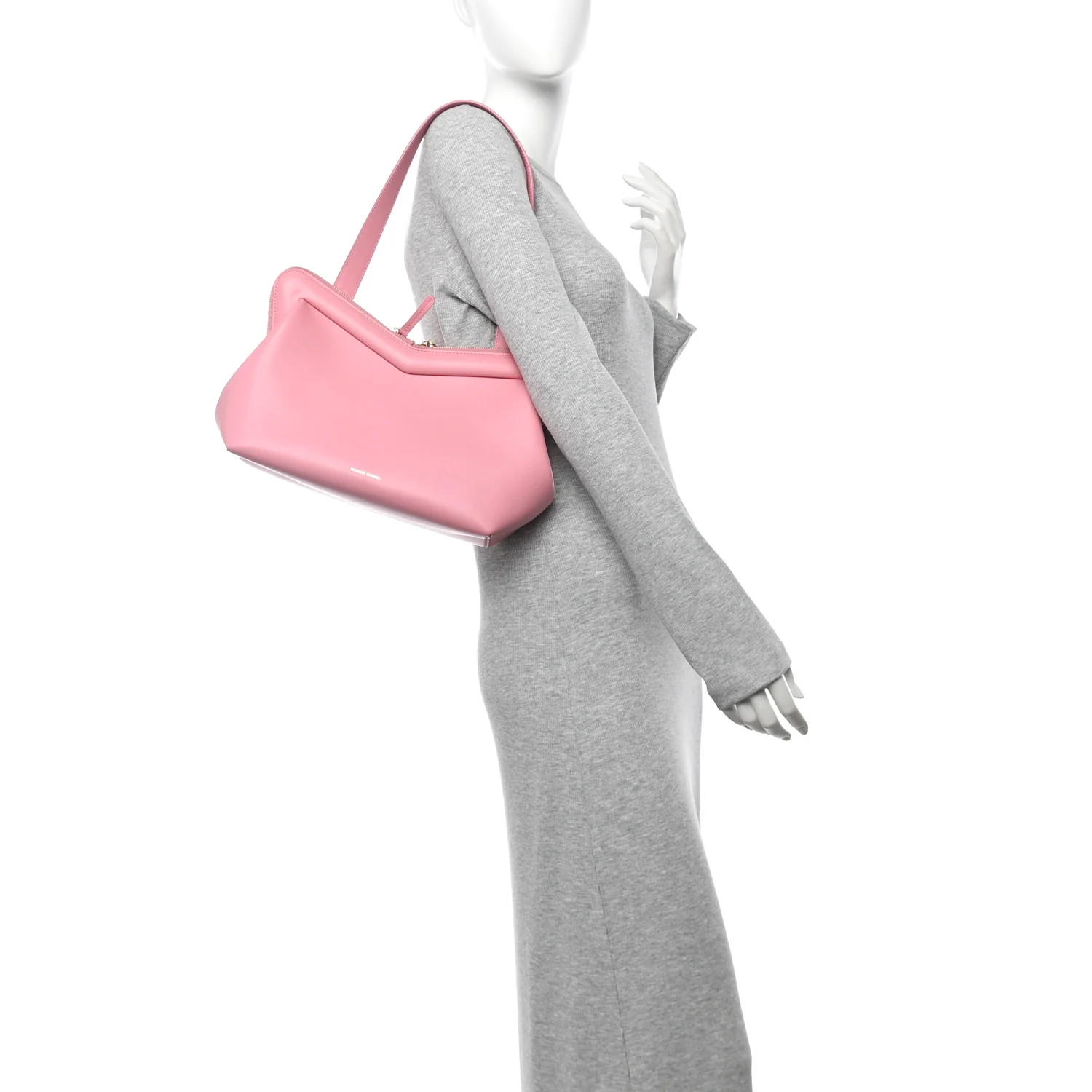 Smooth Calfskin M Frame Bag Flamingo