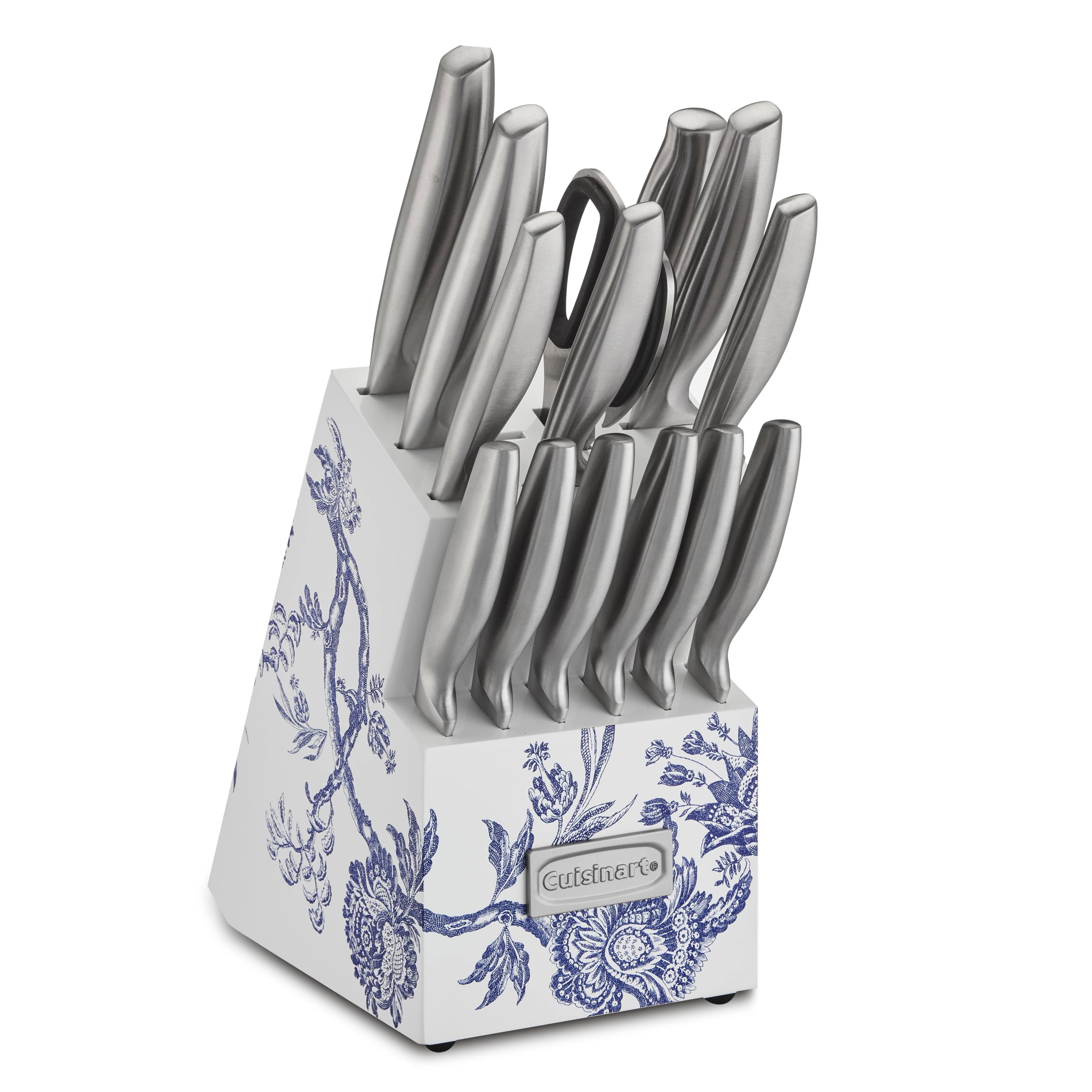 Cuisinart Caskata 15 Piece German Stainless Steel Cutlery Block Set