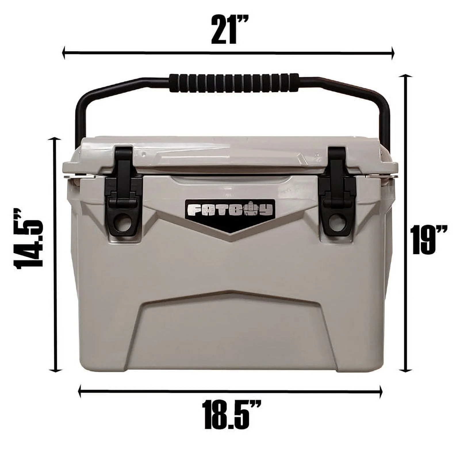 20 Quart Roto Molded Hard Sided Cooler Seafoam - Image 6