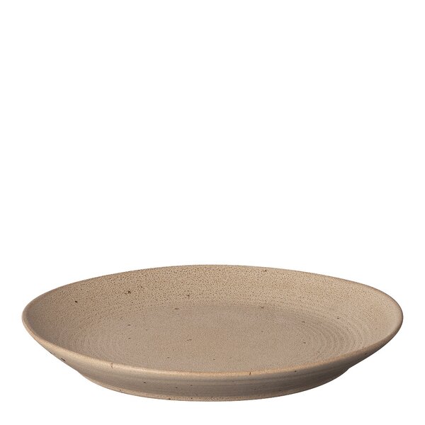 Kumi middagstallerken 26 cm lys brun