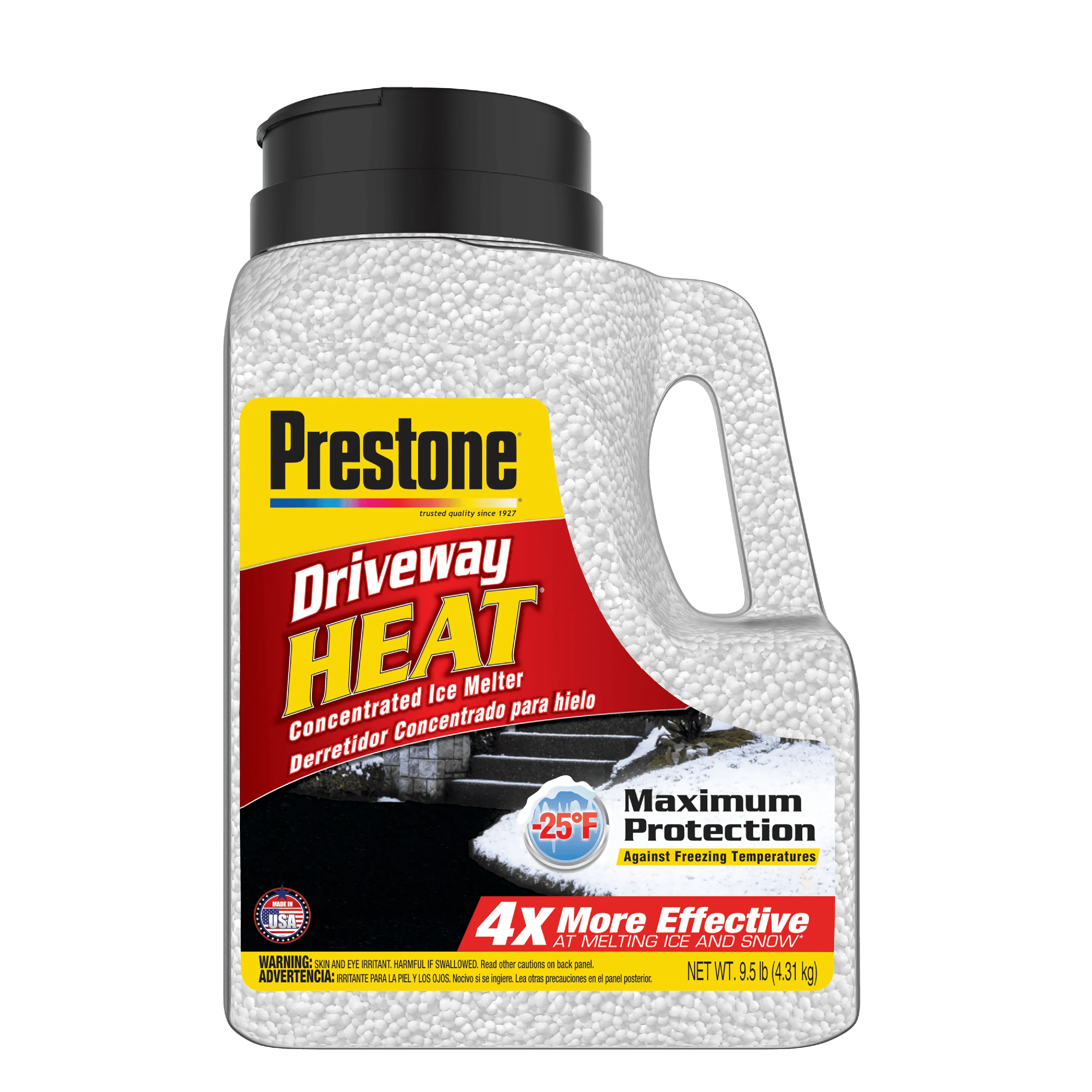 9 5 lb Driveway Heat Calcium Chloride Pellets Ice Melt Jug(1)