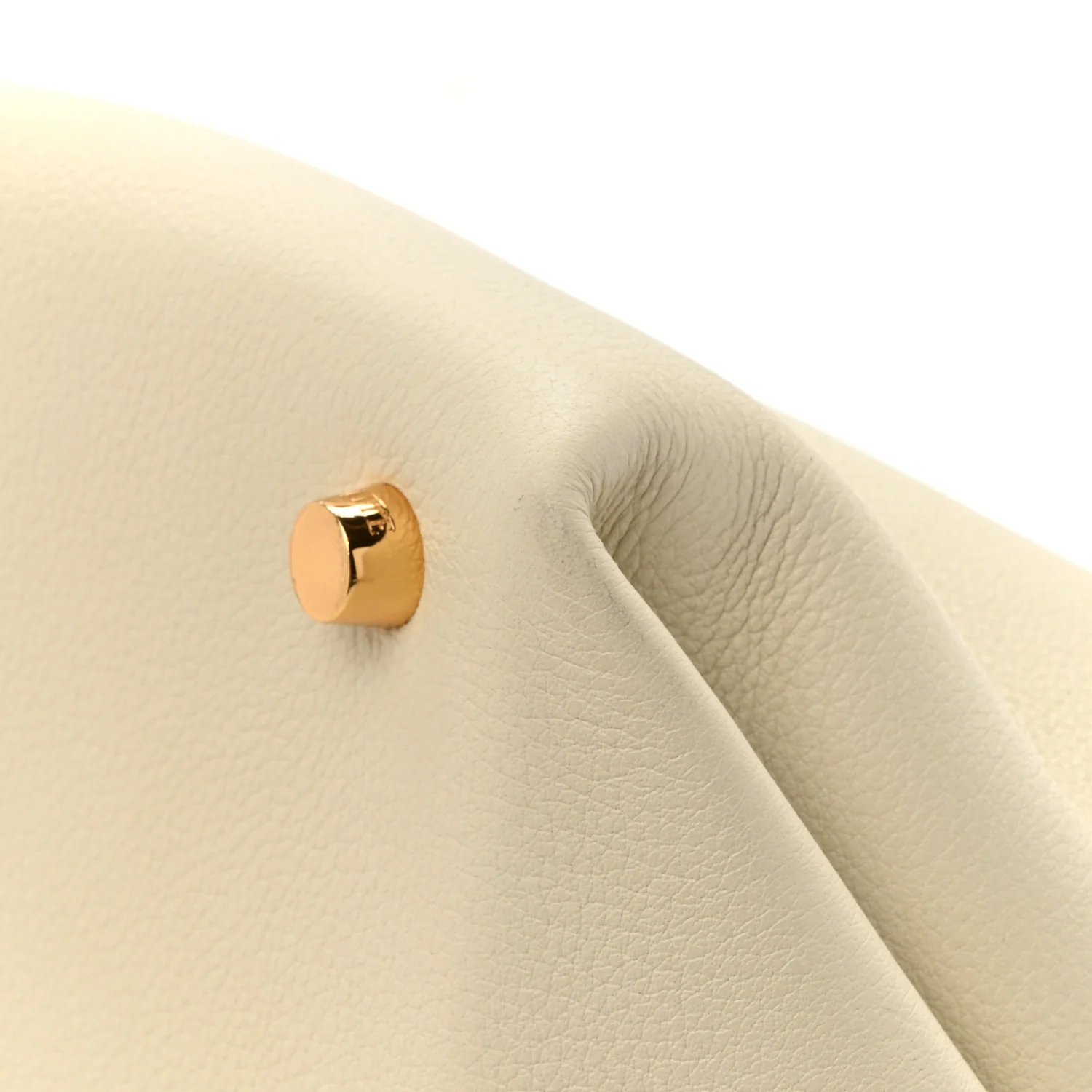 Pebbled Calfskin Medium Amelia Tote Ivory