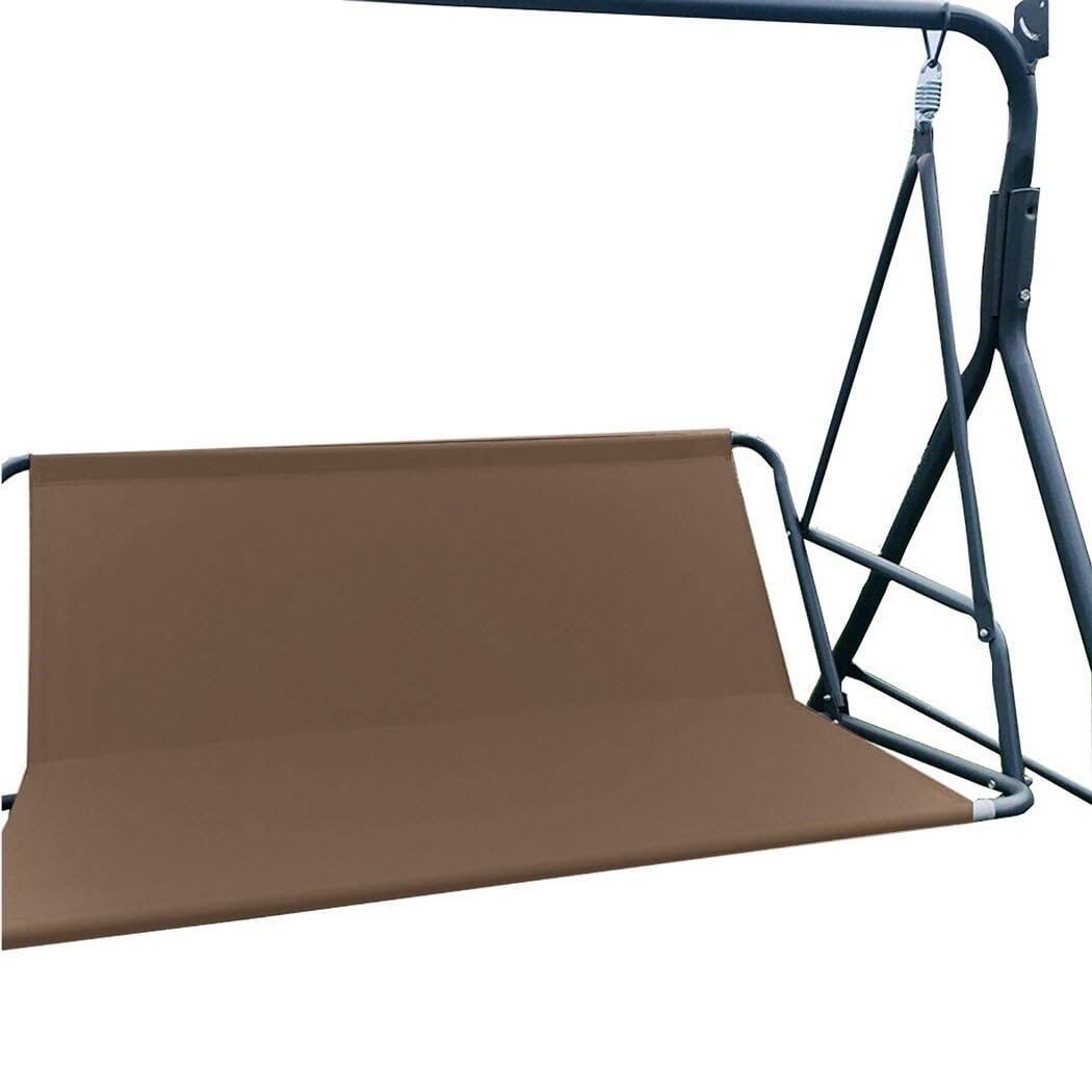 Homaisson Swing Cushion Covers, Waterproof Outdoor Swing Seat Protection Cover, 600D Oxford Cushion Replacement Swing Seat Cover for Patio Garden