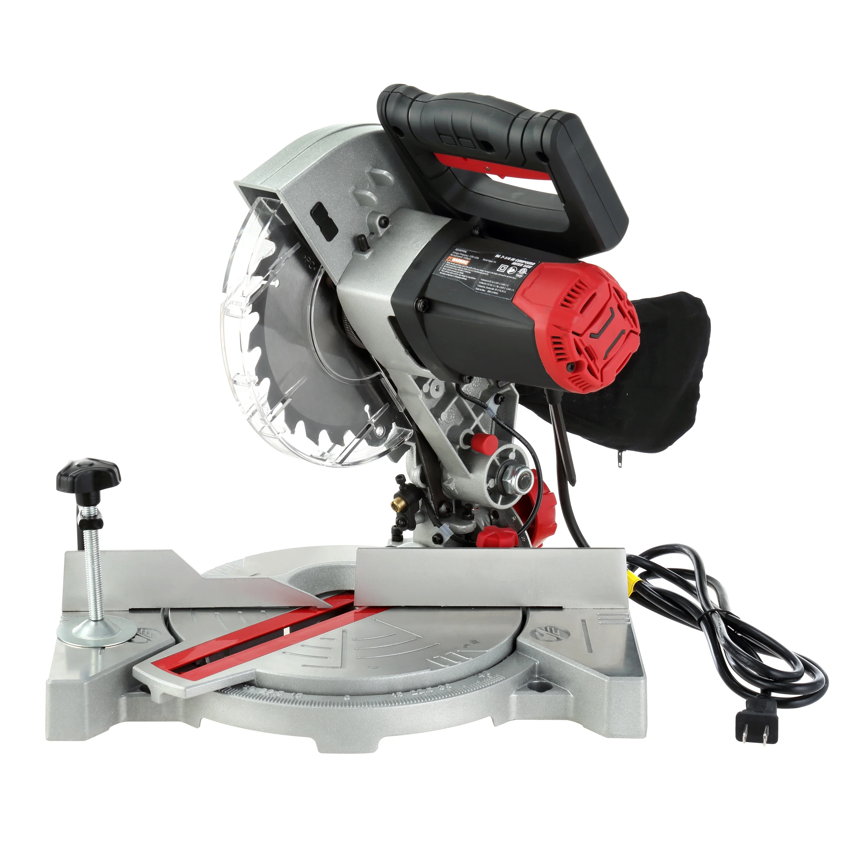 9A 7-1/4 inch Corded Compound Miter Saw, New Condition - Image 10