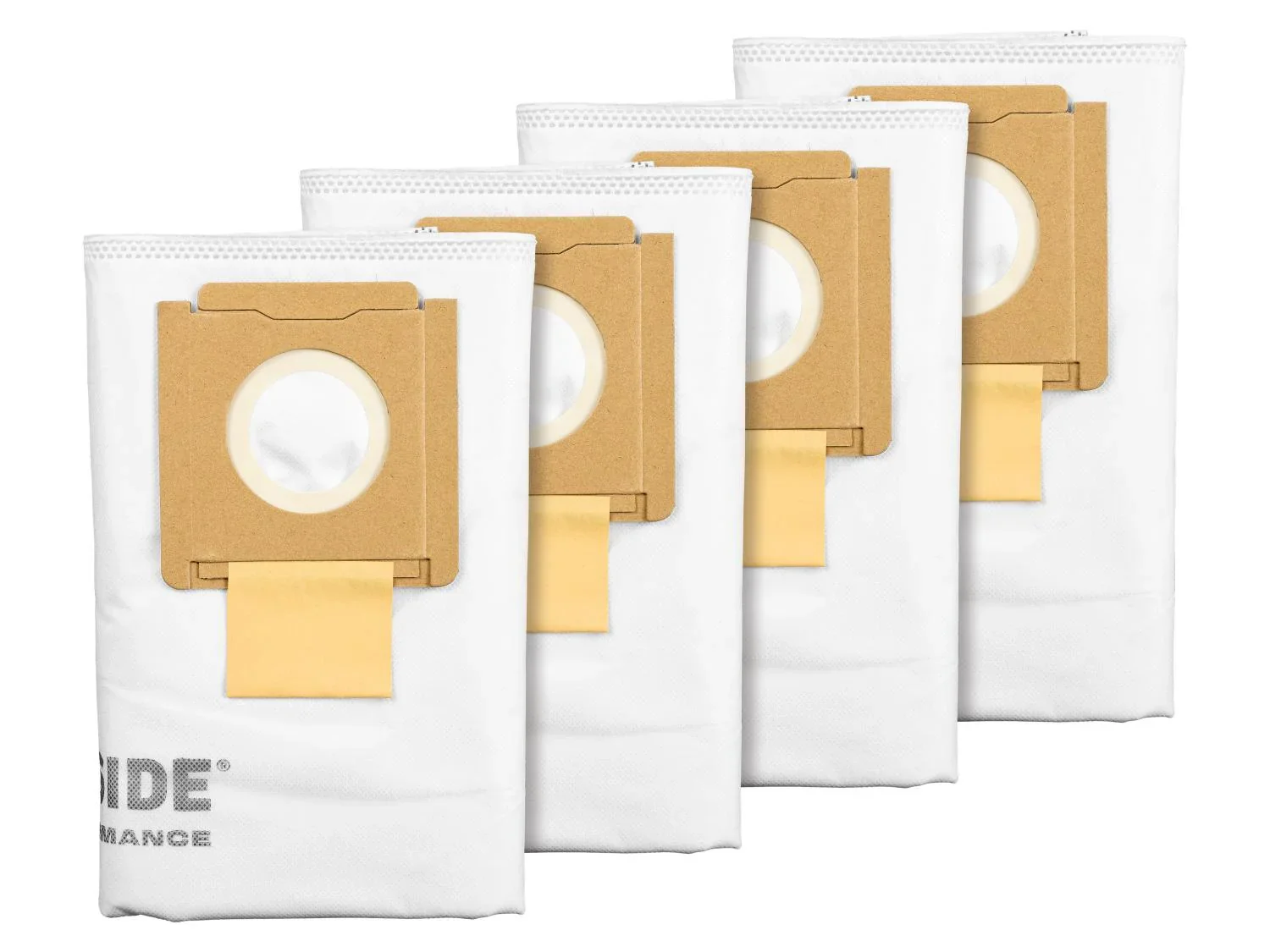 PARKSIDE PERFORMANCE Lot de 4 sacs pour aspirateur en non-tiss PPVFT 30 A1