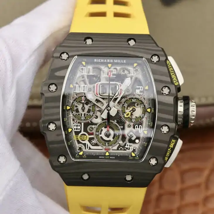 Richard Mille RM11-03 KV Factory Rubber Strap
