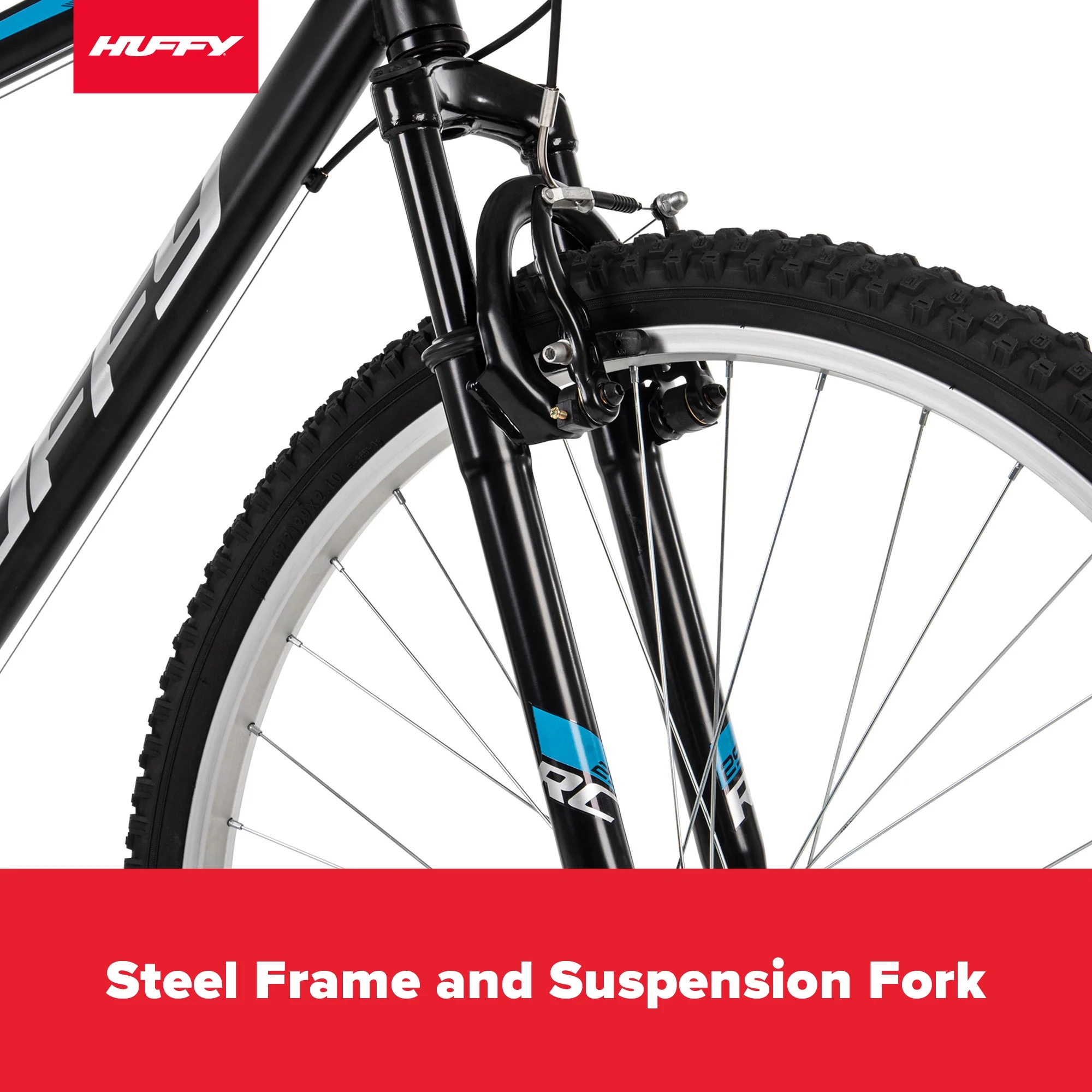 29" Rock Creek Mountain Bike, Fits Riders 5'0"+, Matte Black, Adult, Men's(Black) - Image 3