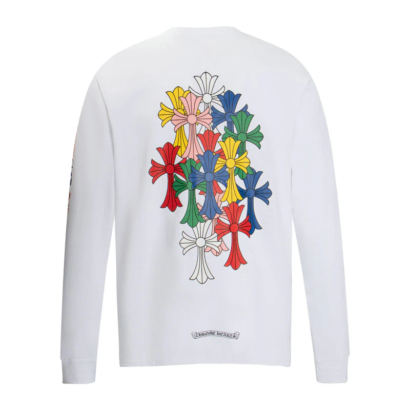 Chrome Hearts Men's Long-Sleeve T-shirt Sweatshirt K8003