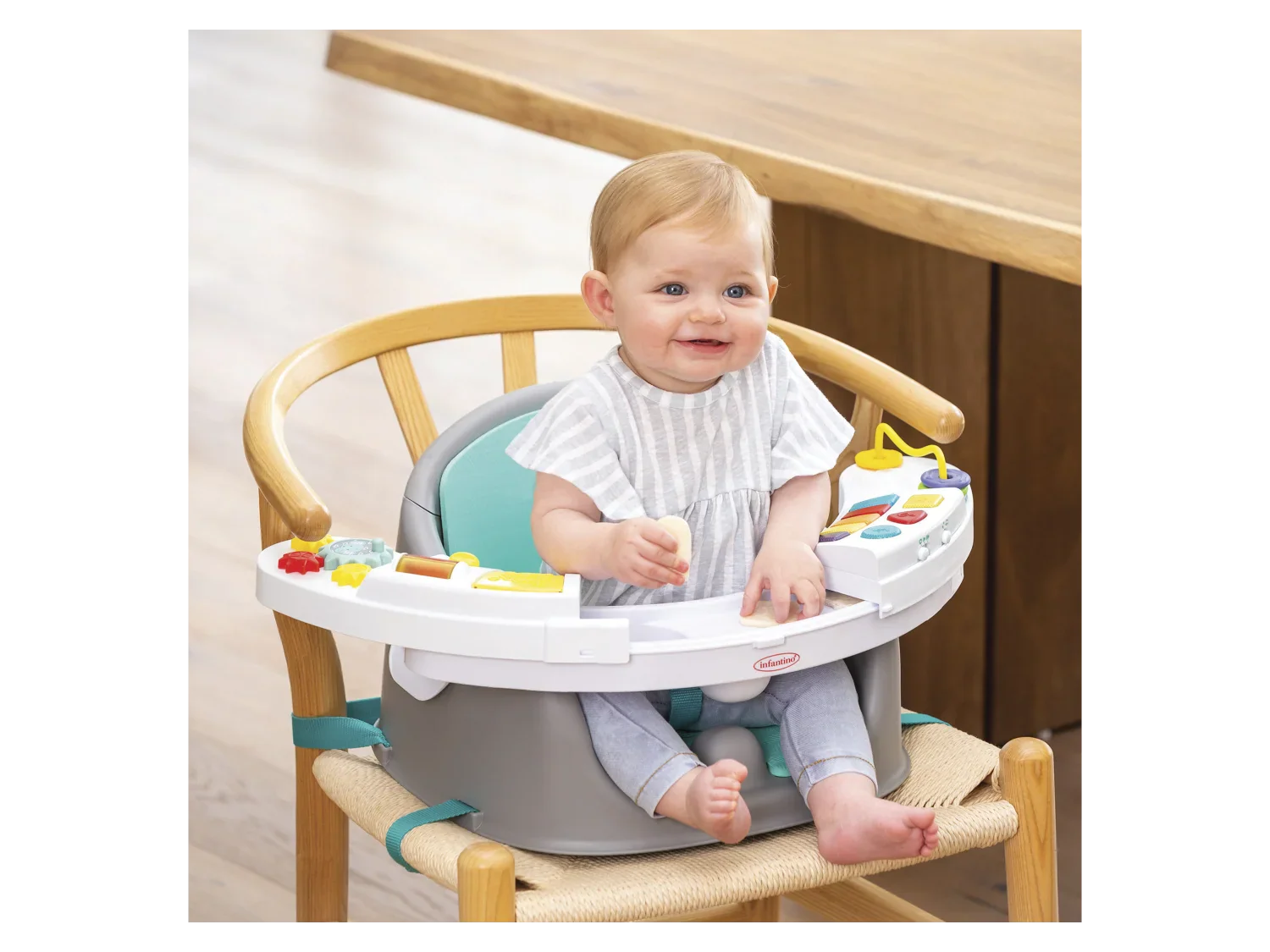 Infantino Sige d'veil et rehausseur 3-en-1
