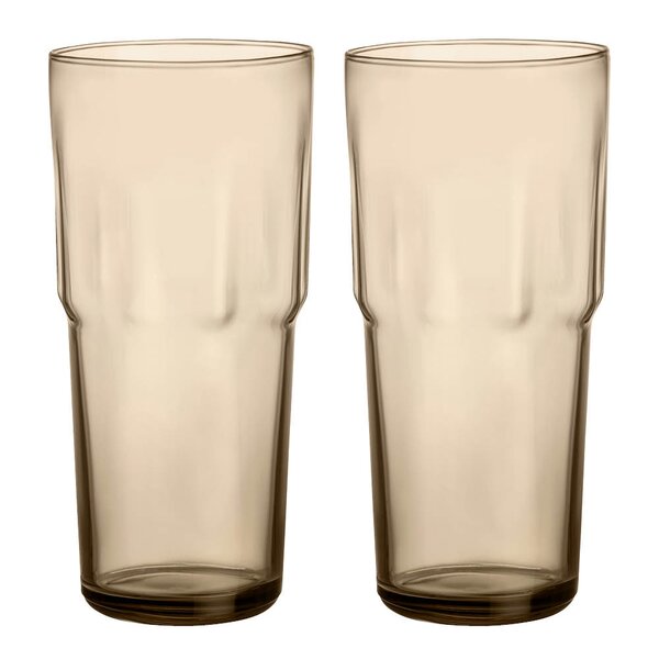Solare høyt glass 39 cl 2 stk lin