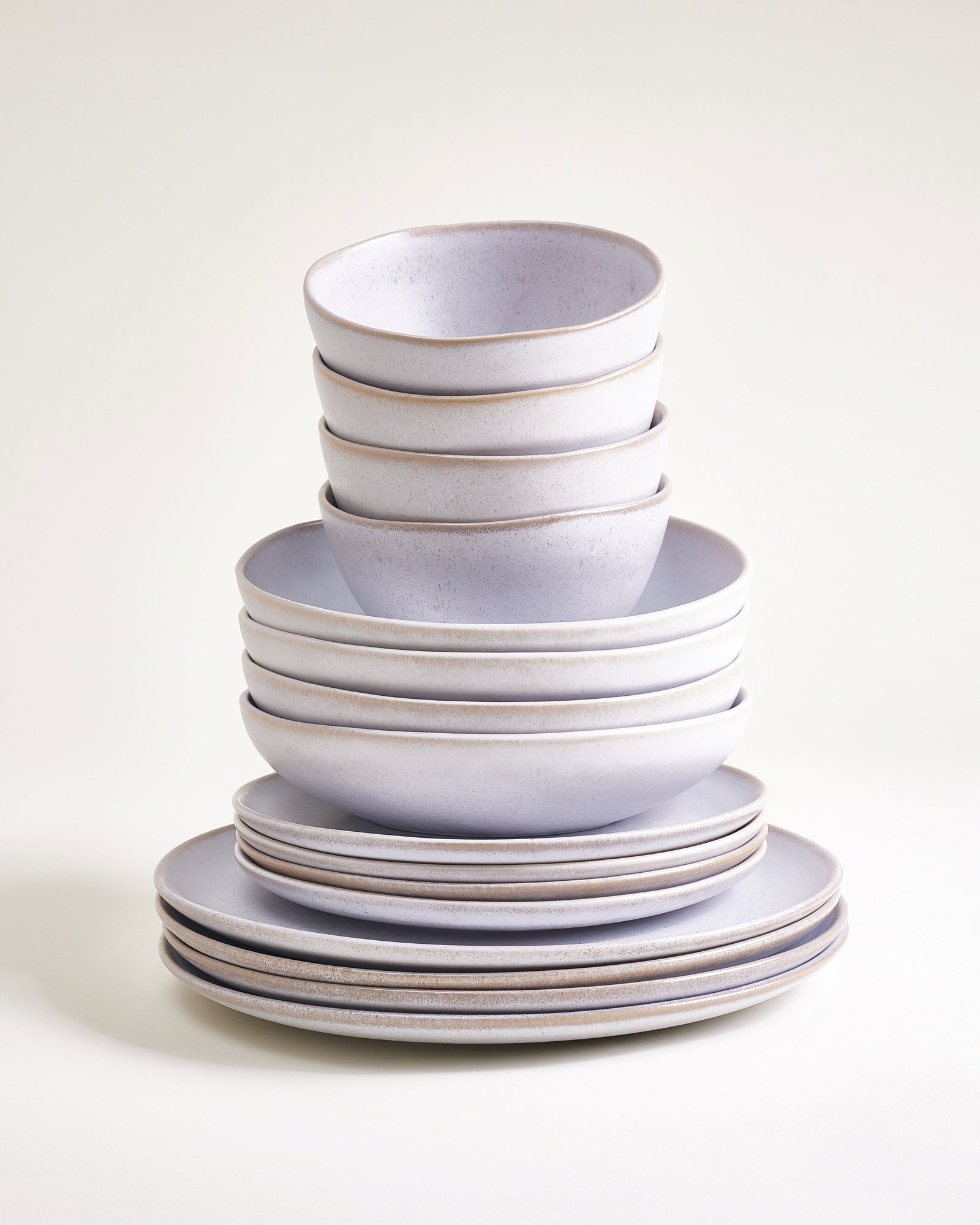 MOURA - TABLEWARE SET WHITE 16 PIECES