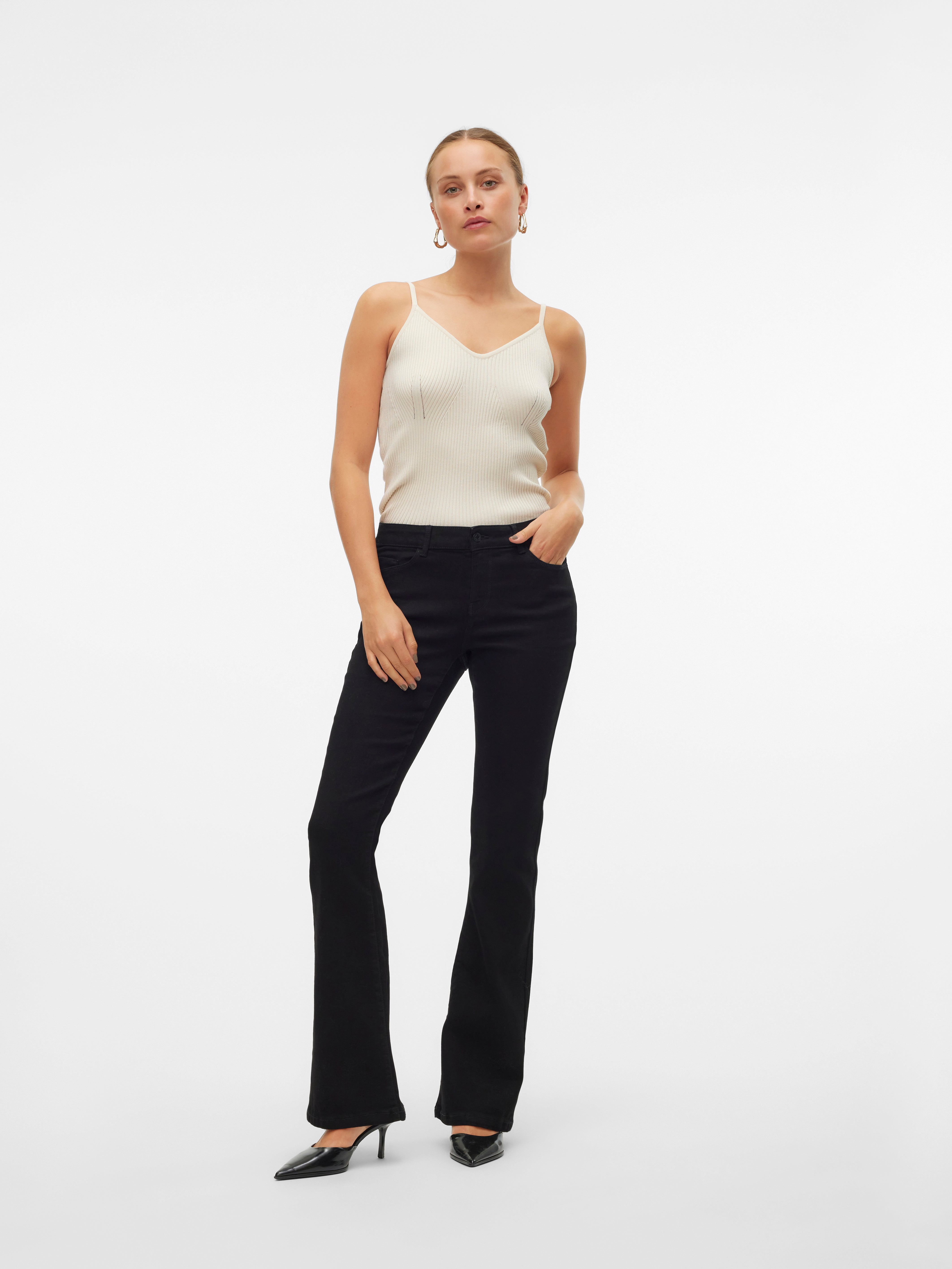 VERO MODA® VMELLY Mid rise Flared Fit Jeans