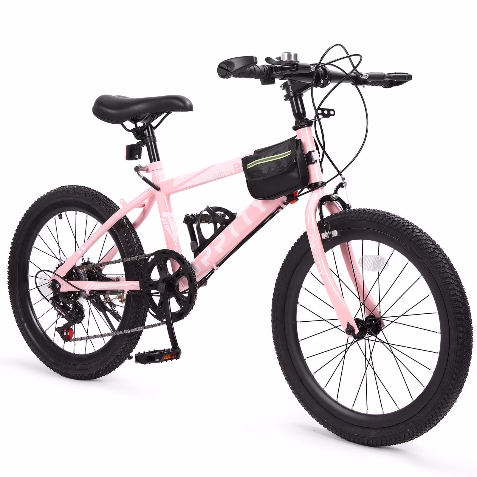 20-24 inch Bike,6-Speed Mountain Bike for Men Women Boys Girls,Comfort Saddle,Blue(Blue/20") - Image 5