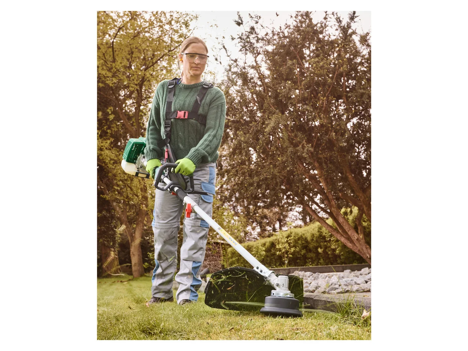 PARKSIDE Appareil combin  essence 4en1 PBK 4 B3