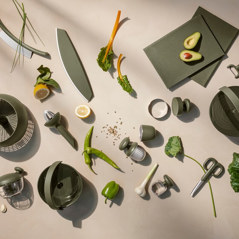 Green Tool krydderknuser 13 cm grønn