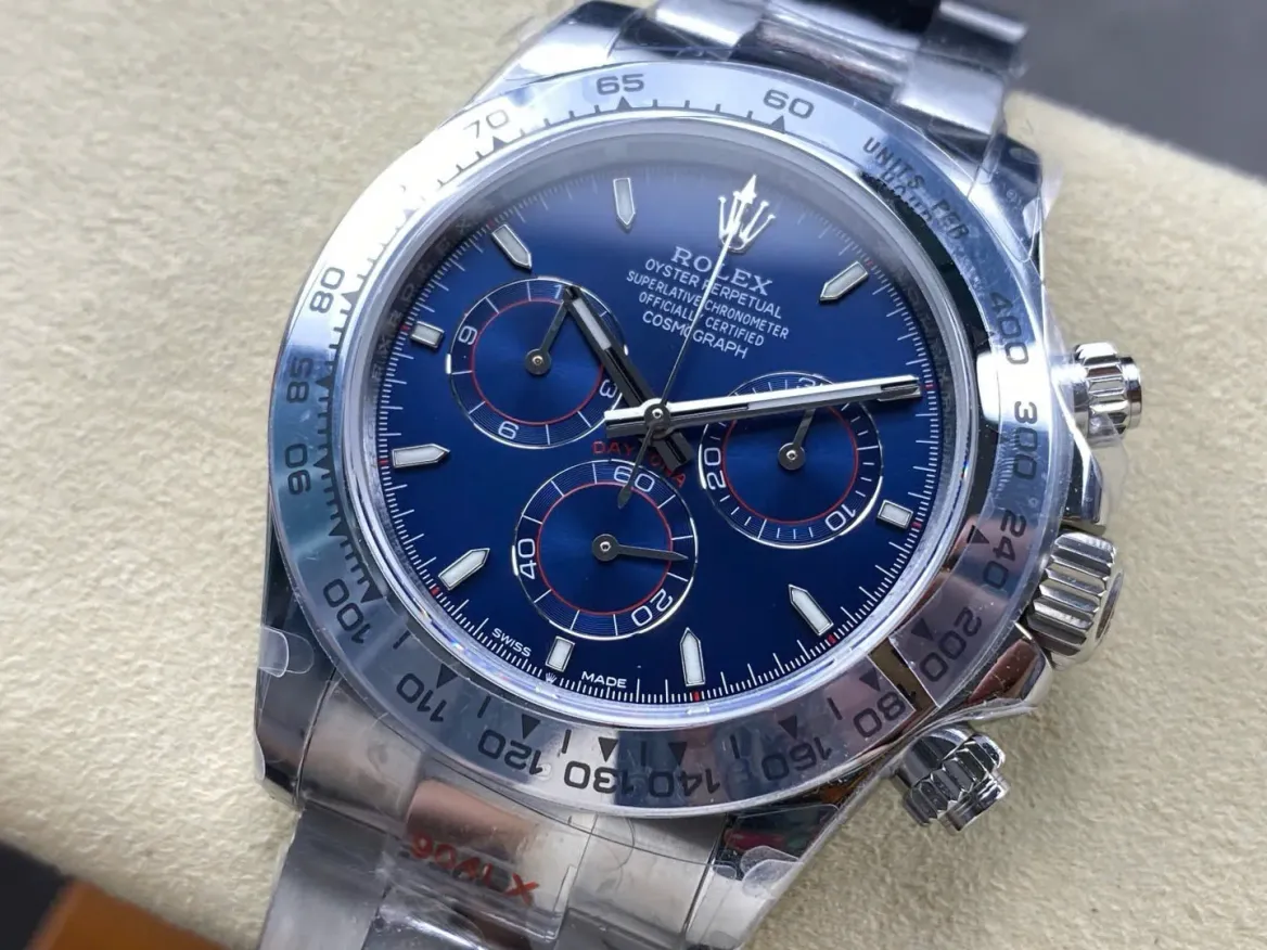Superclone Rolex Daytona 40 mm 126509 Bright Blue Dial Psp6226