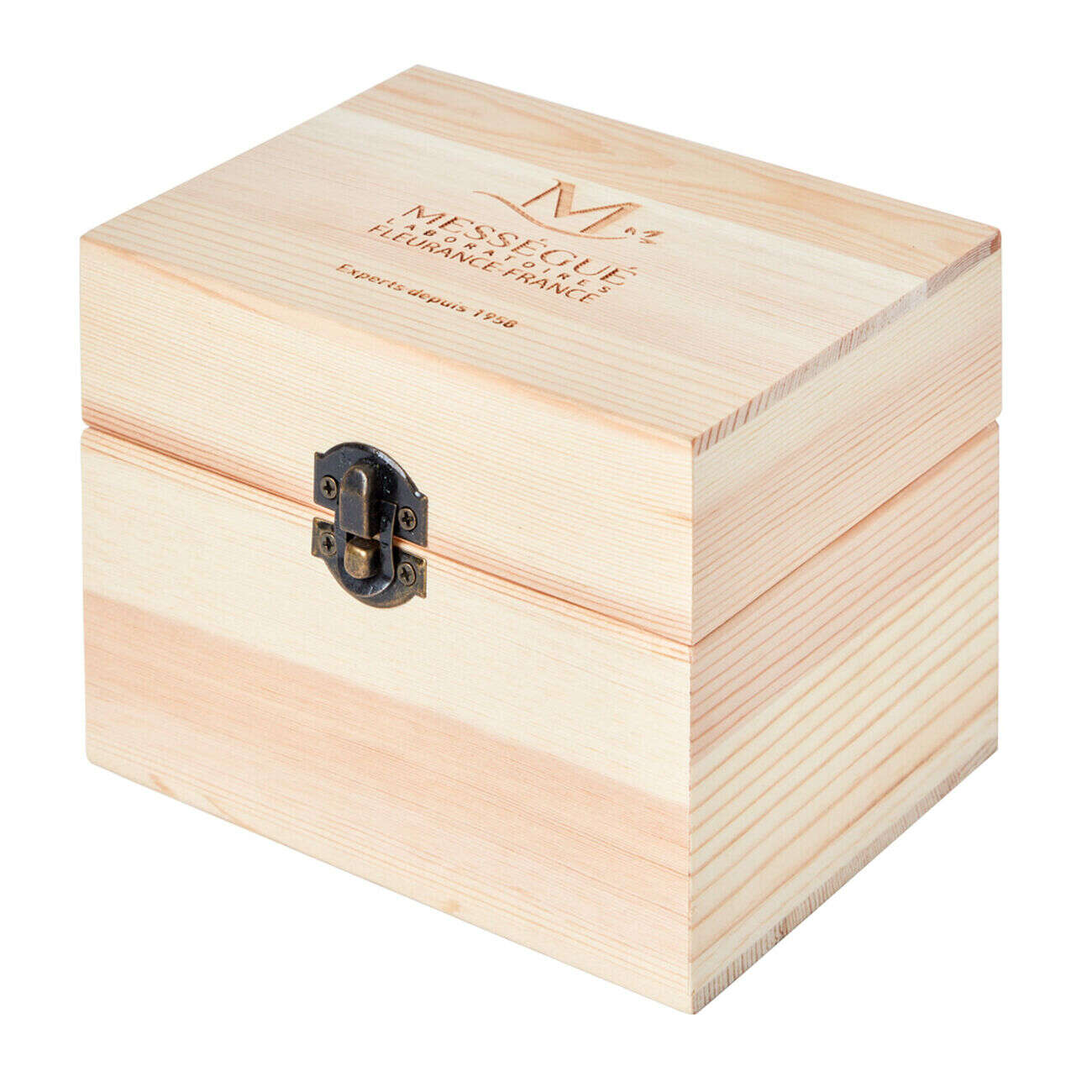 Boîte de rangment pour huiles essentielles bois naturel