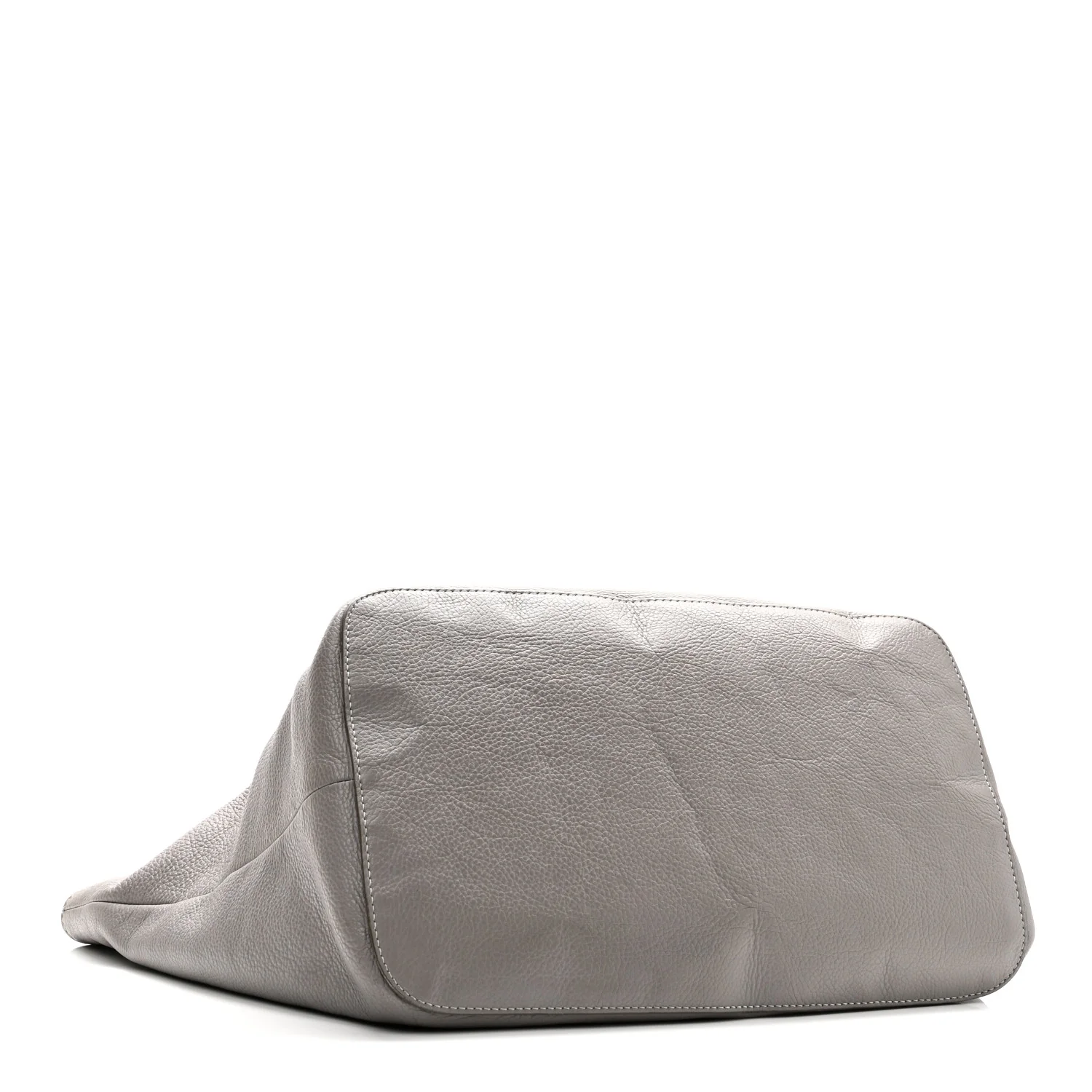 Calfskin Large New Marcie Tote Cashmere Grey