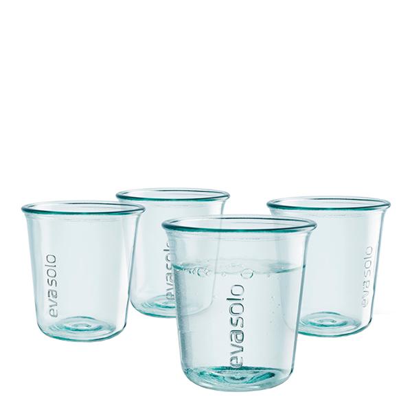 Recycled drikkeglass 30 cl 4 stk