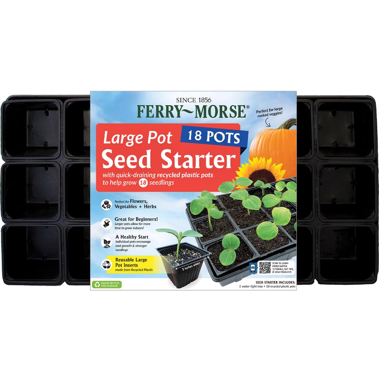NK Lawn & Garden Seed Starter Tray, 18-Pot
