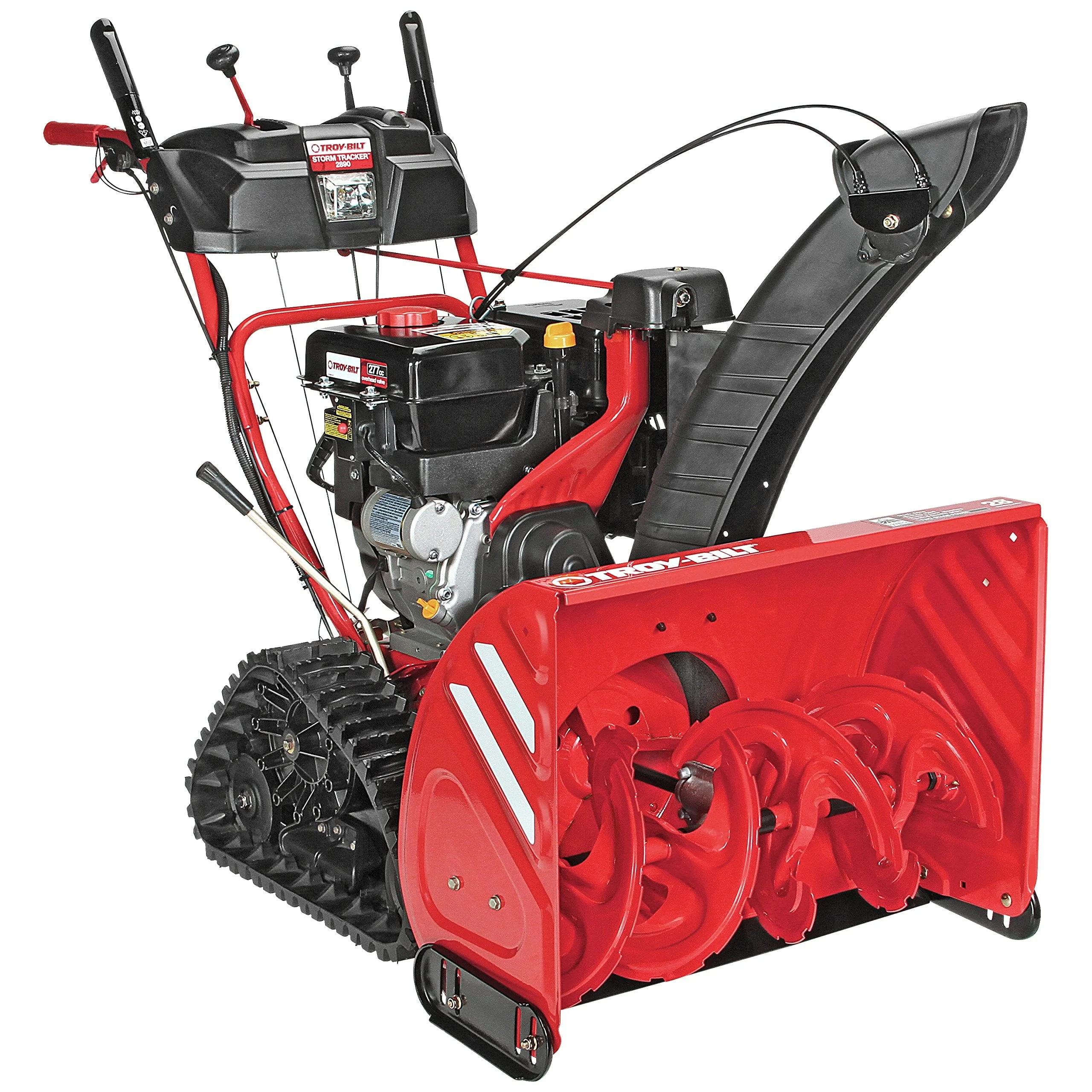 28 in. 272 cc Two-Stage Gas Snow Blower with Electric Start, Track Drive, Heated Grips, and Includes Snow Cab Model 2890 Tracker - Image 2