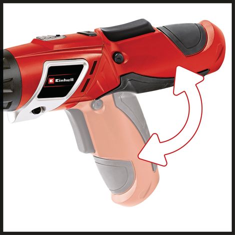 Einhell Visseuse sans fil TC-SD 3,6 Li (3,6 V, 1,3 Ah, Couple : 3 Nm, Rotation droite/gauche, Eclairage LED) Livré avec 6 embouts — vue 2