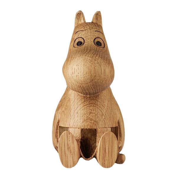Mummimamma trefigur 10 cm eik