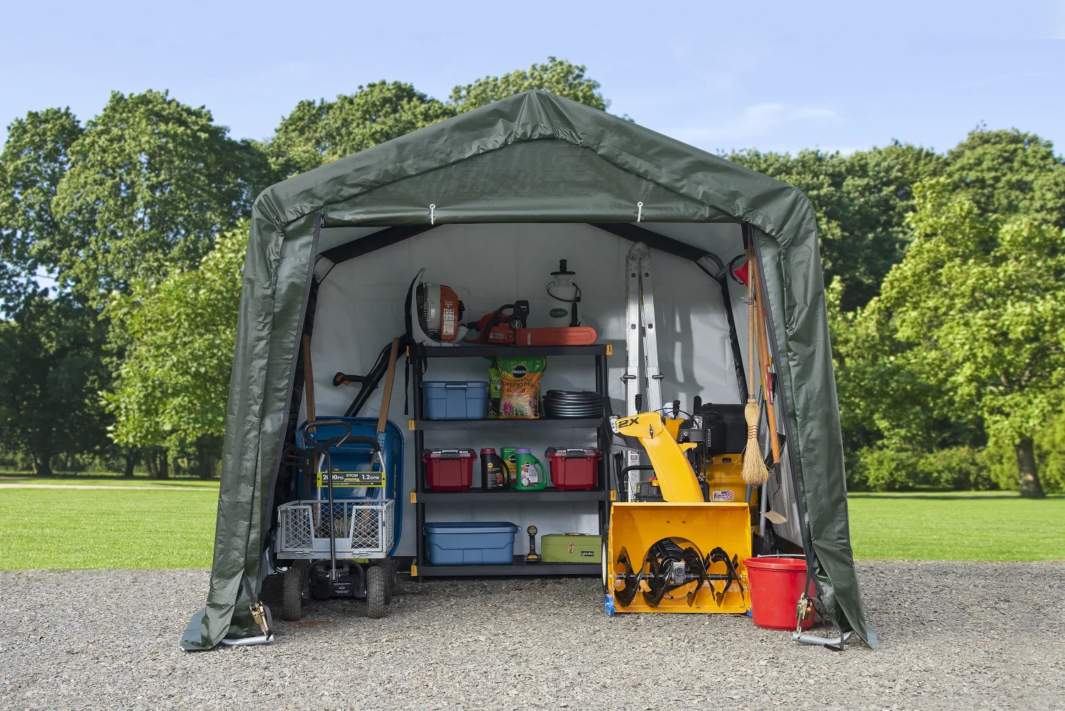 Scotts Garden Shed 4 X 4 X 6�� Green Peak